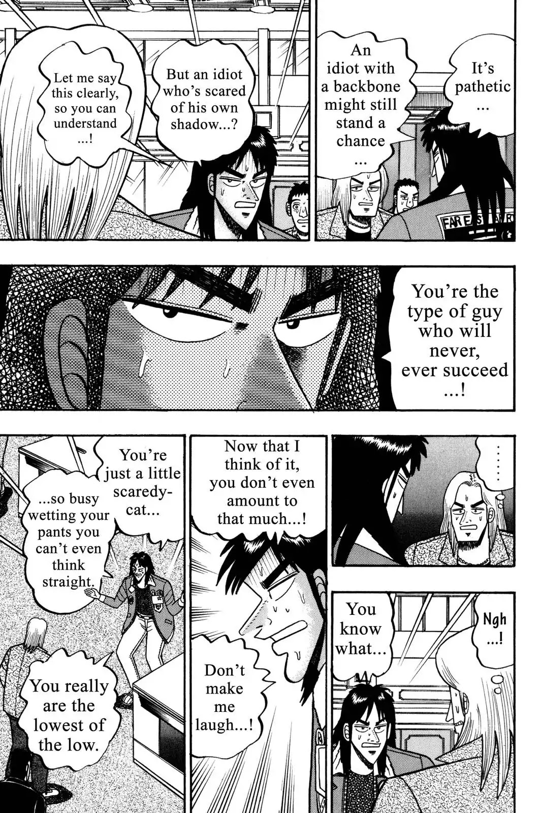 Gambling Apocalypse Kaiji - Kaiji Part 1 Chapter 27 page 8 - Chapter 27: Provocation