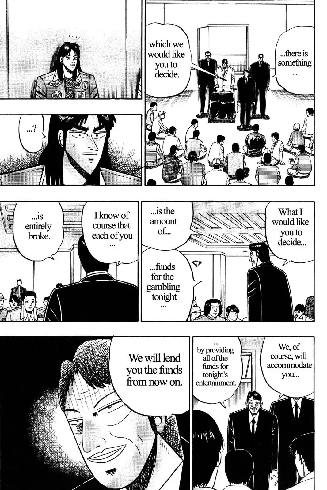 Gambling Apocalypse Kaiji - Kaiji Part 1 Chapter 3 page 11 - Chapter 3: Pitch Black
