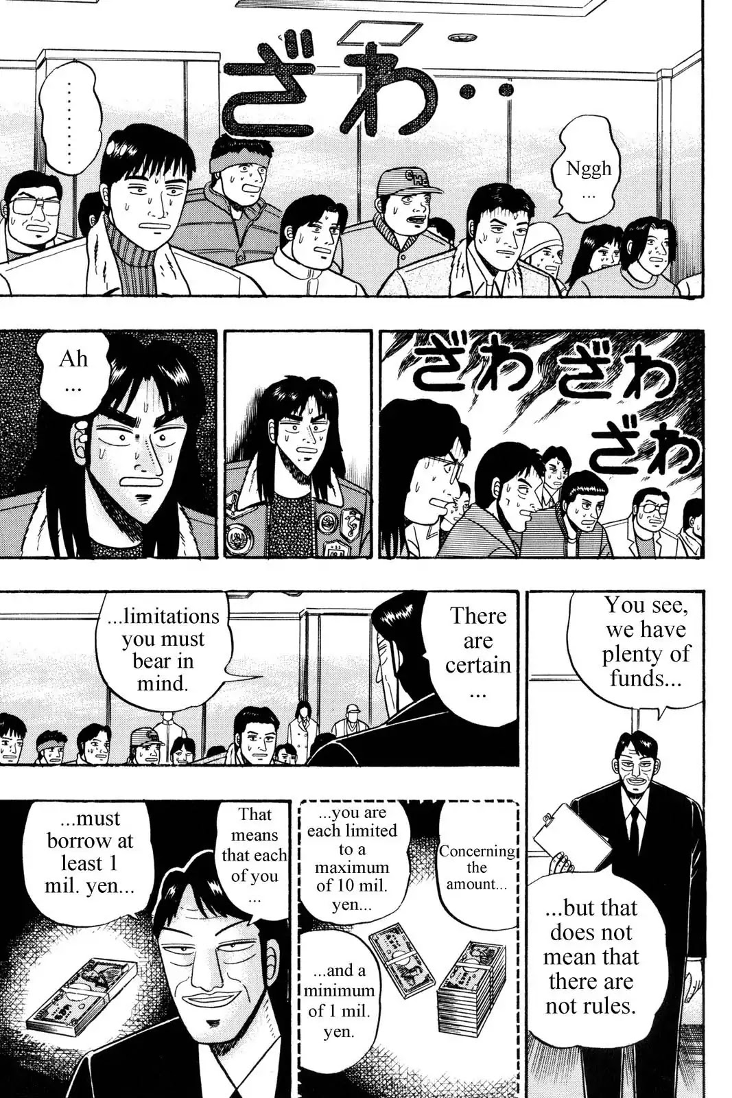 Gambling Apocalypse Kaiji - Kaiji Part 1 Chapter 3 page 13 - Chapter 3: Pitch Black
