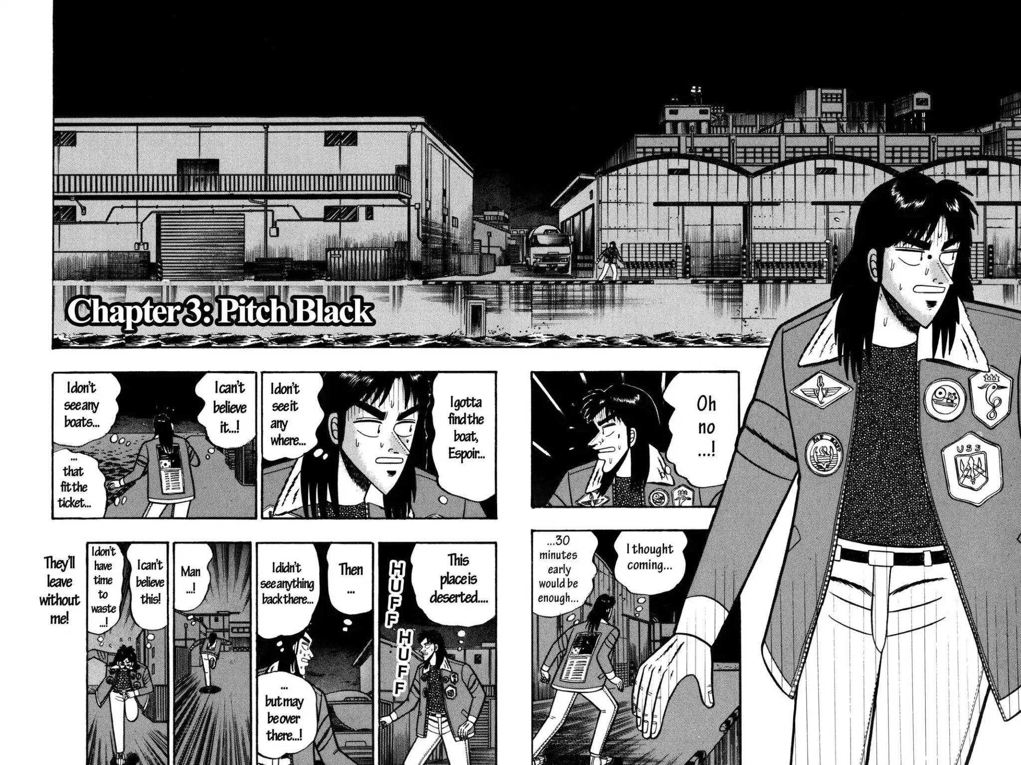 Gambling Apocalypse Kaiji - Kaiji Part 1 Chapter 3 page 2 - Chapter 3: Pitch Black