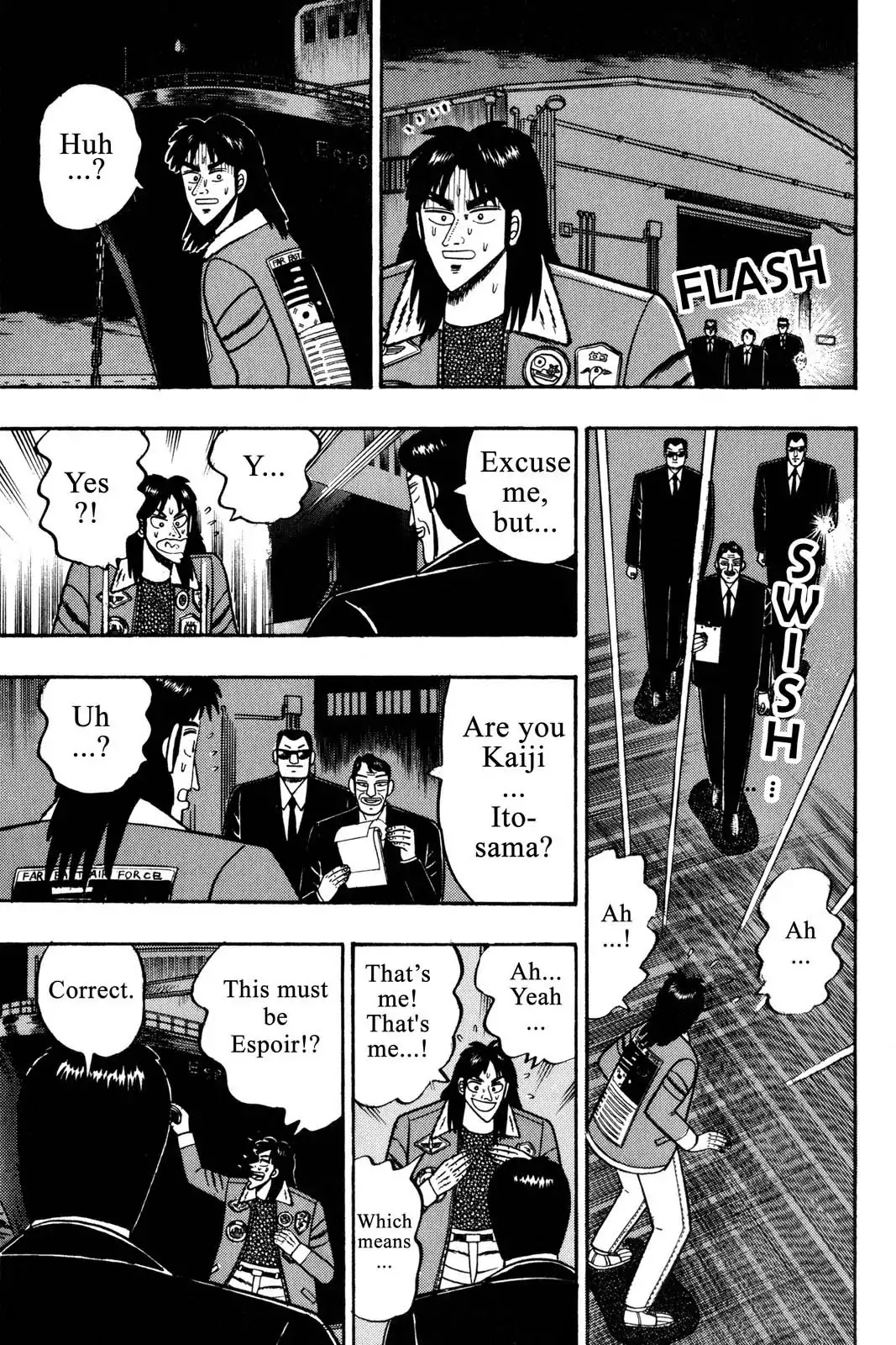 Gambling Apocalypse Kaiji - Kaiji Part 1 Chapter 3 page 6 - Chapter 3: Pitch Black