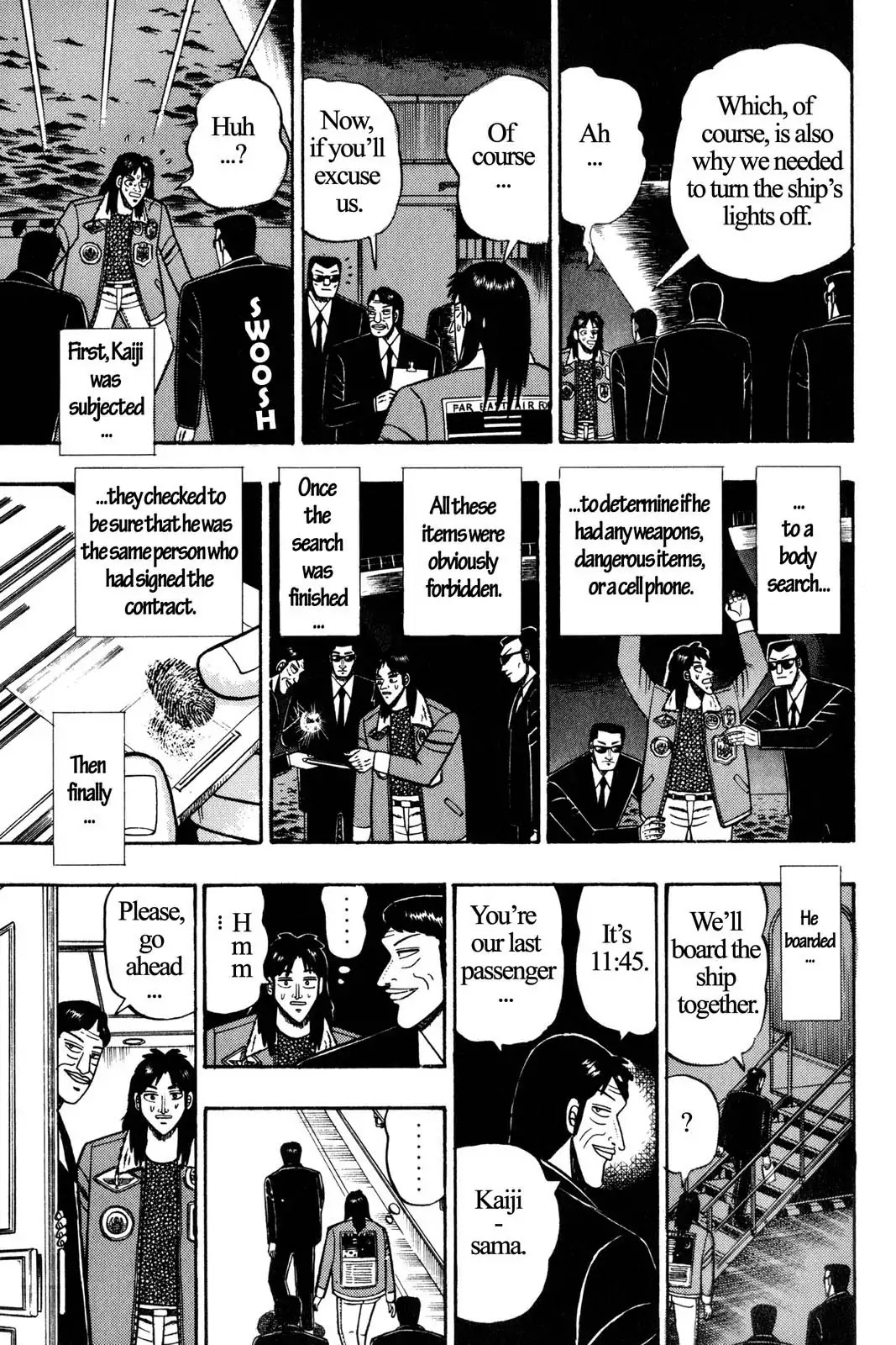 Gambling Apocalypse Kaiji - Kaiji Part 1 Chapter 3 page 8 - Chapter 3: Pitch Black