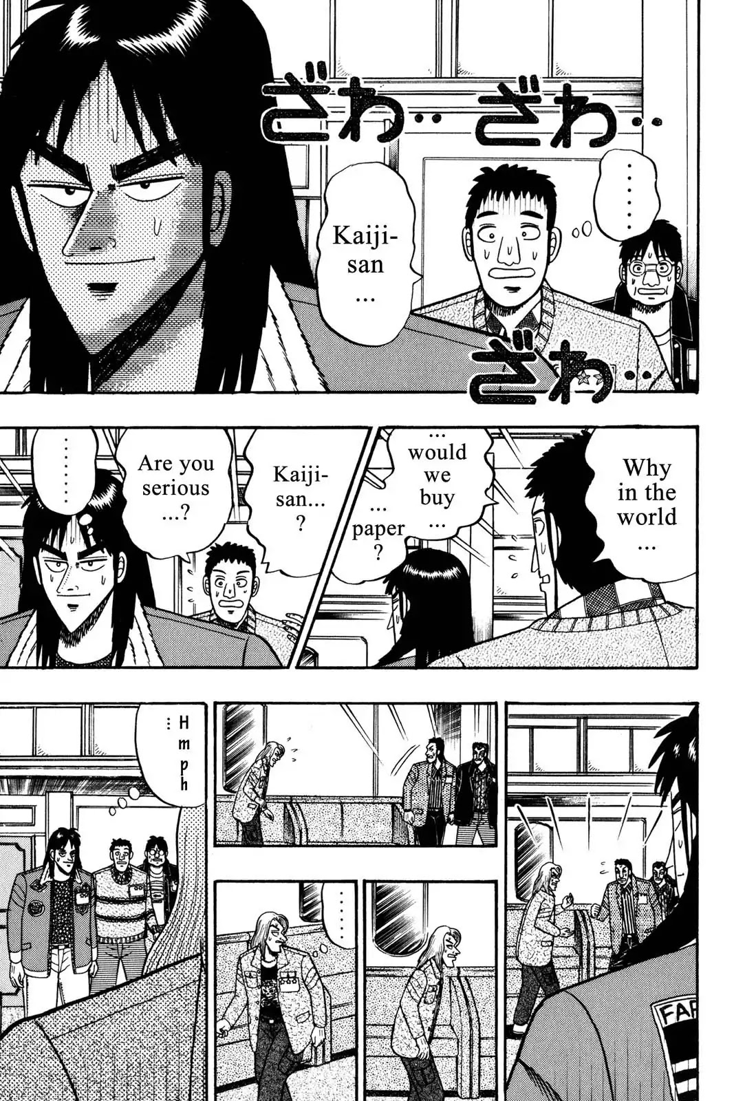 Gambling Apocalypse Kaiji - Kaiji Part 1 Chapter 32 page 1 - Chapter 32: Martial Law