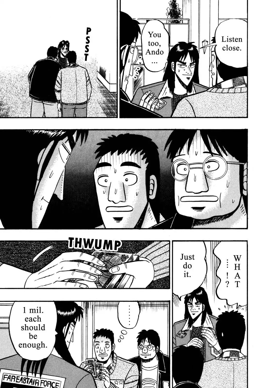 Gambling Apocalypse Kaiji - Kaiji Part 1 Chapter 32 page 12 - Chapter 32: Martial Law