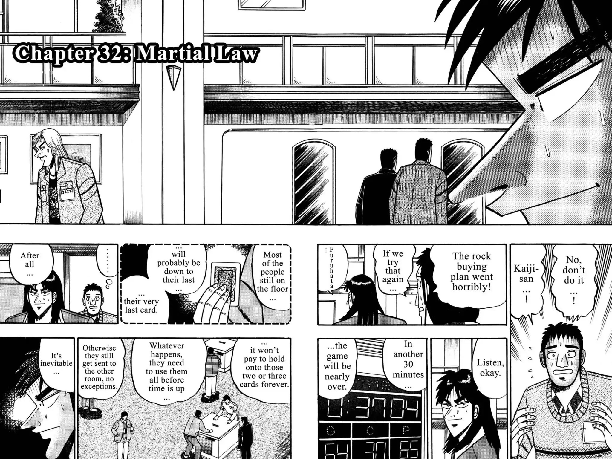 Gambling Apocalypse Kaiji - Kaiji Part 1 Chapter 32 page 2 - Chapter 32: Martial Law