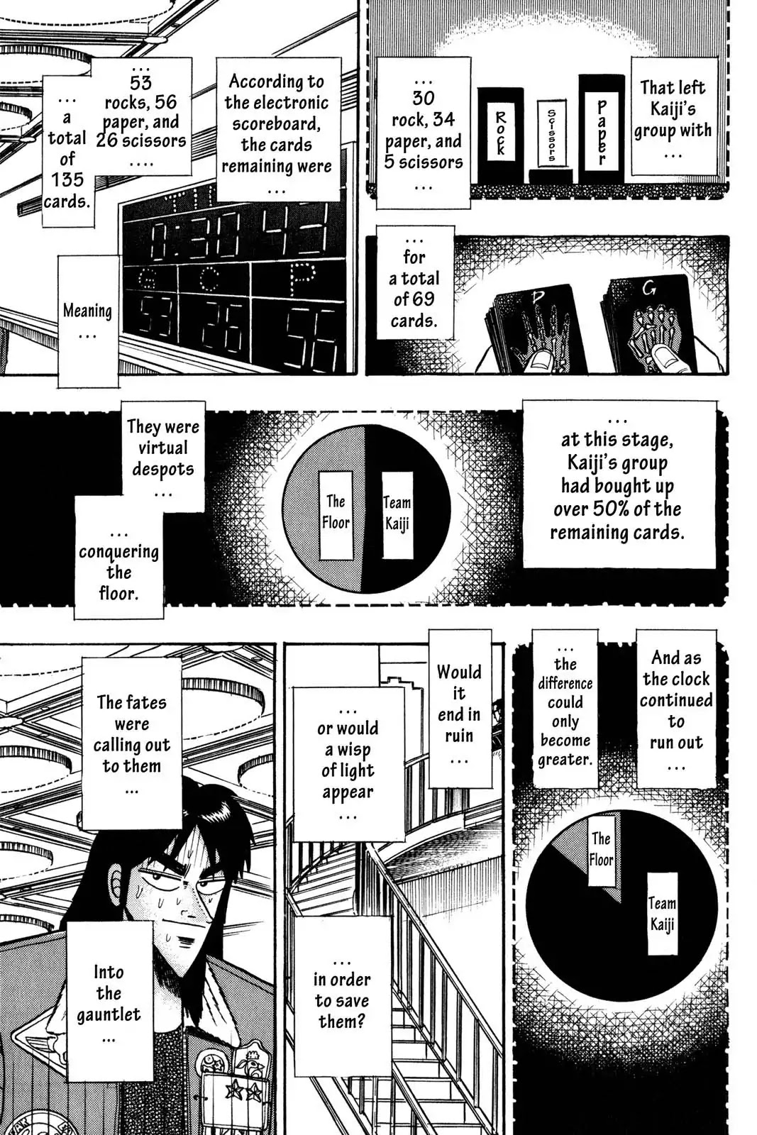 Gambling Apocalypse Kaiji - Kaiji Part 1 Chapter 33 page 10 - Chapter 33: A Favaorable Wind