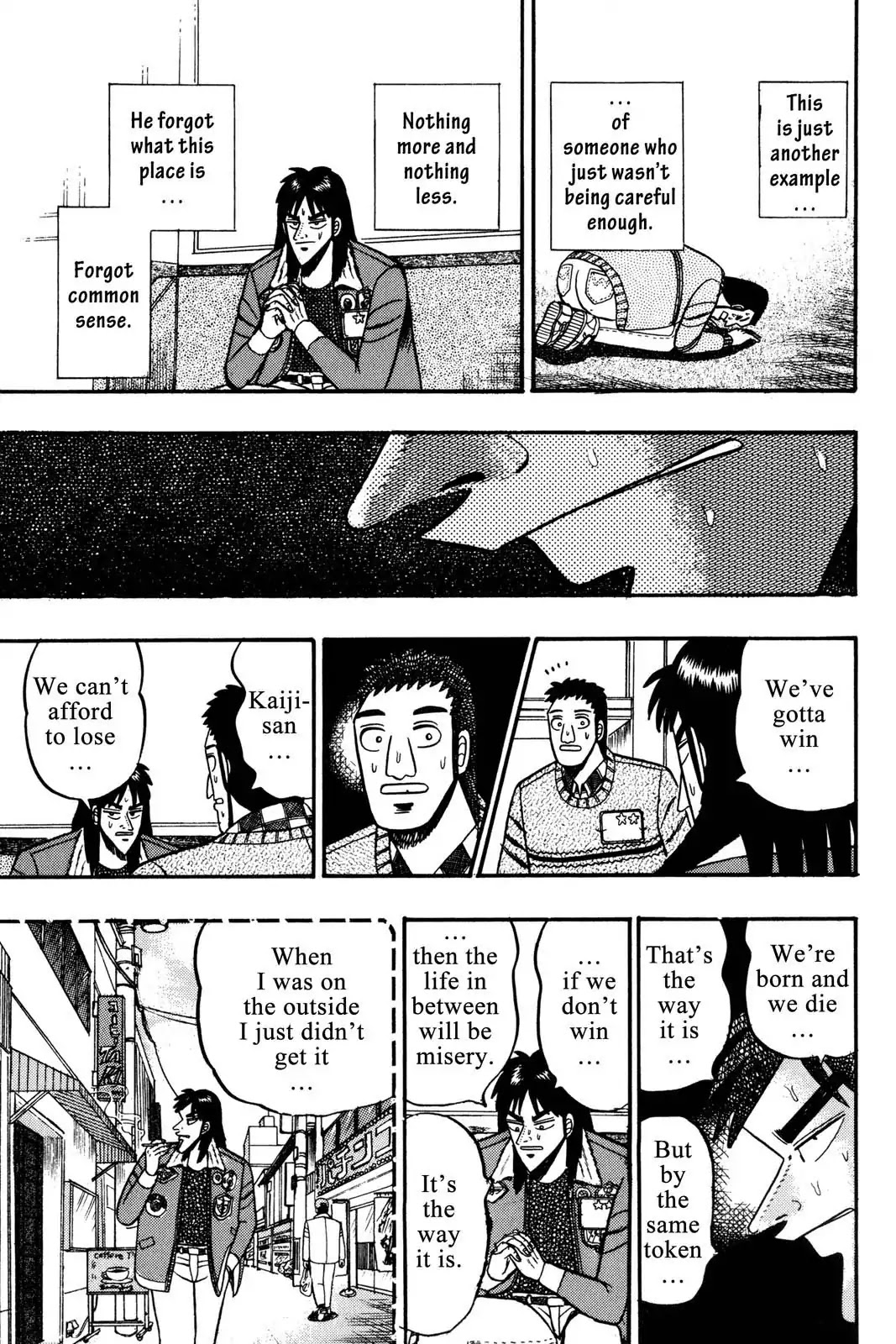 Gambling Apocalypse Kaiji - Kaiji Part 1 Chapter 33 page 16 - Chapter 33: A Favaorable Wind