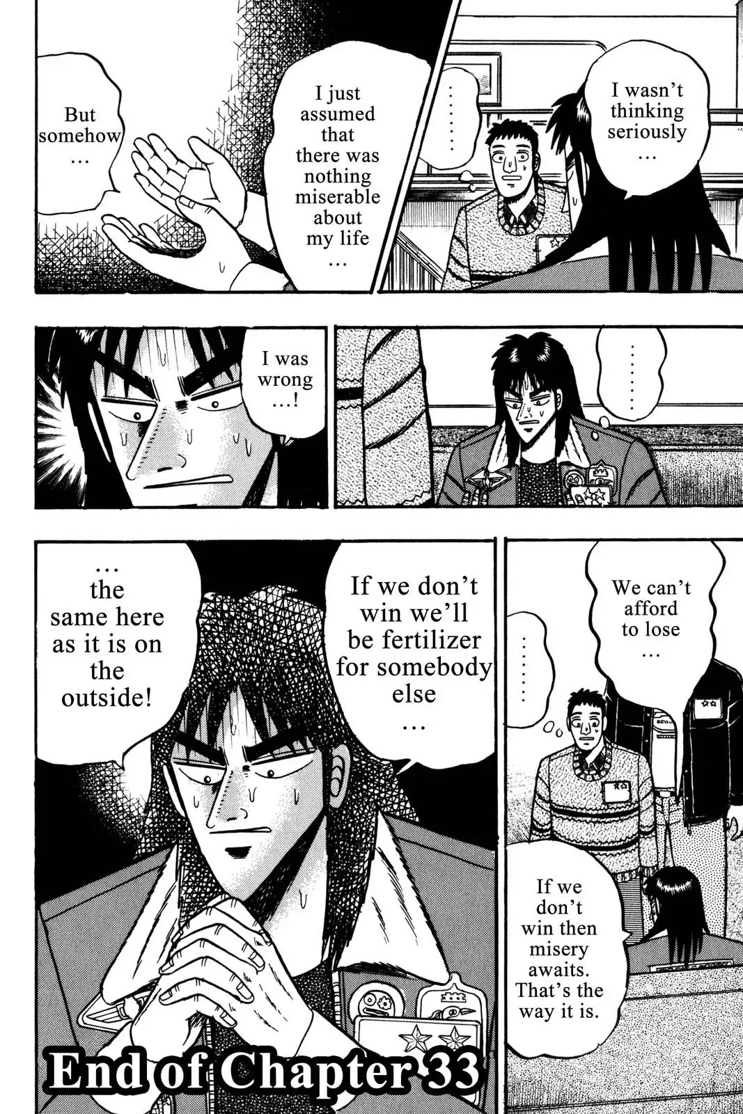 Gambling Apocalypse Kaiji - Kaiji Part 1 Chapter 33 page 17 - Chapter 33: A Favaorable Wind