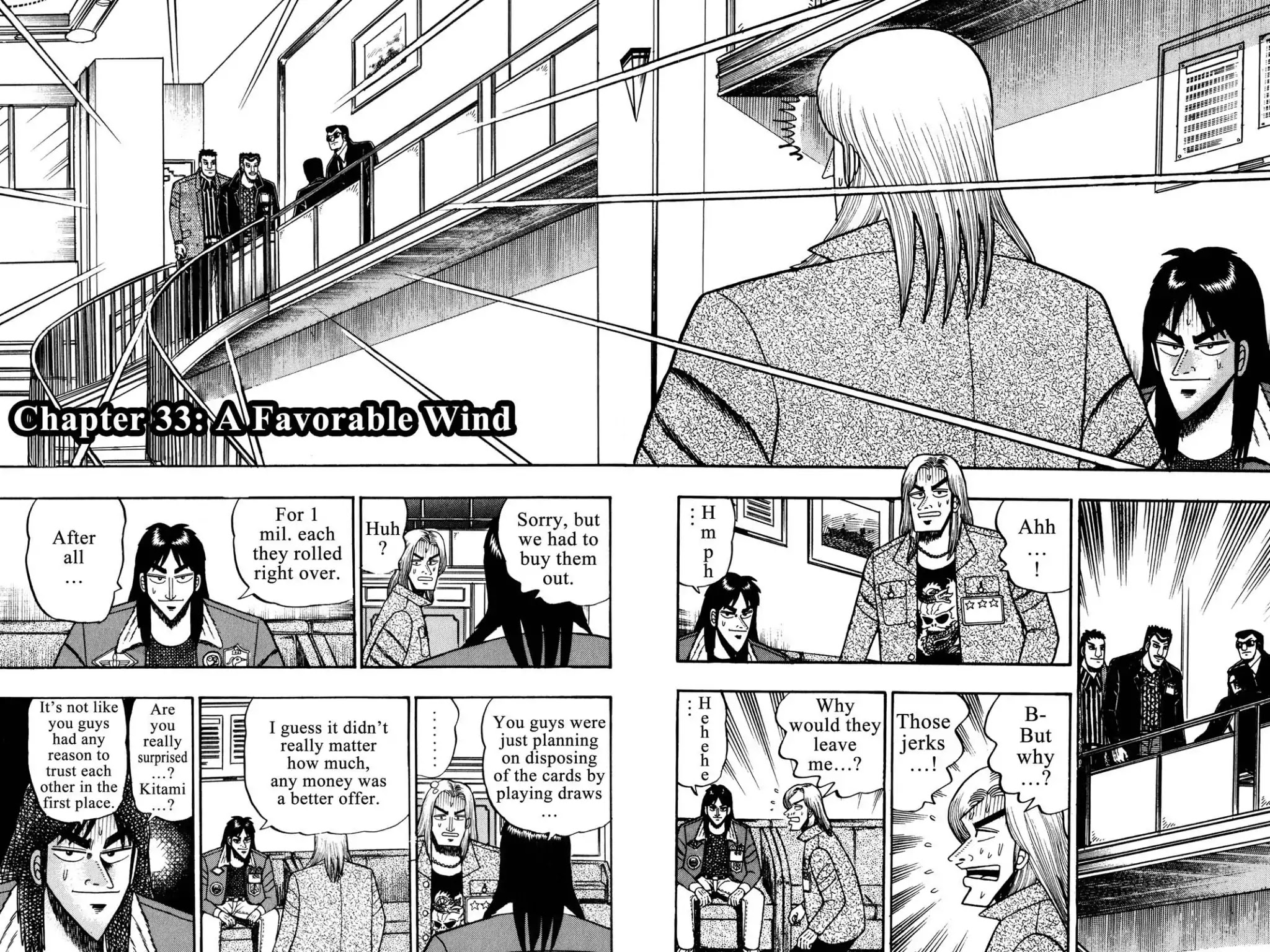 Gambling Apocalypse Kaiji - Kaiji Part 1 Chapter 33 page 2 - Chapter 33: A Favaorable Wind