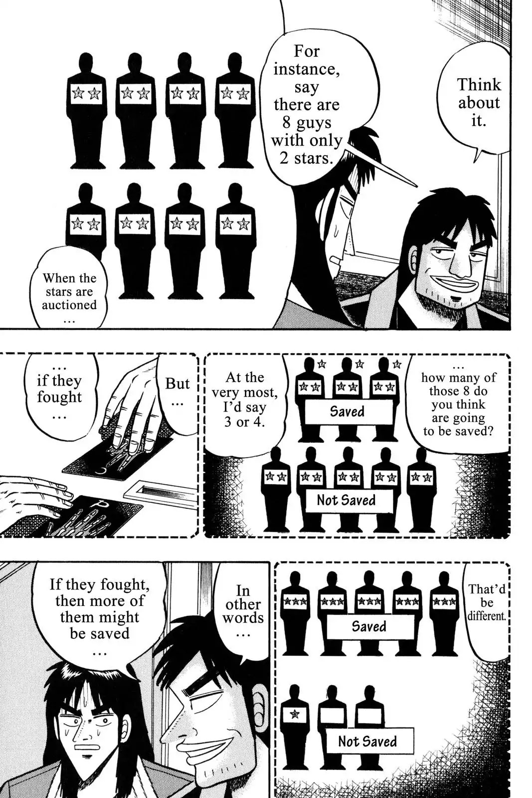 Gambling Apocalypse Kaiji - Kaiji Part 1 Chapter 34 page 10 - Chapter 34: Despicable