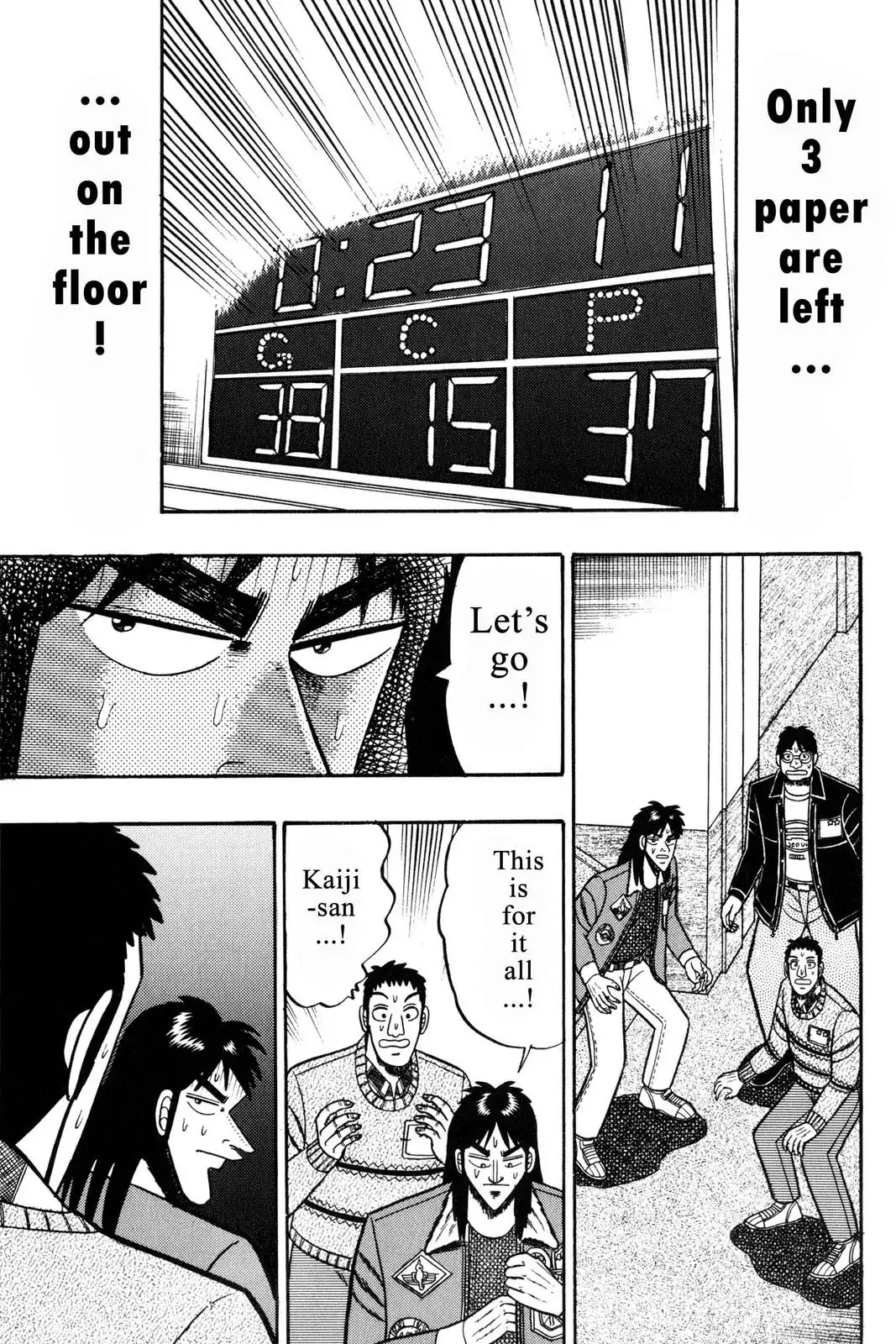 Gambling Apocalypse Kaiji - Kaiji Part 1 Chapter 35 page 16 - Chapter 35: Blessings and Curses