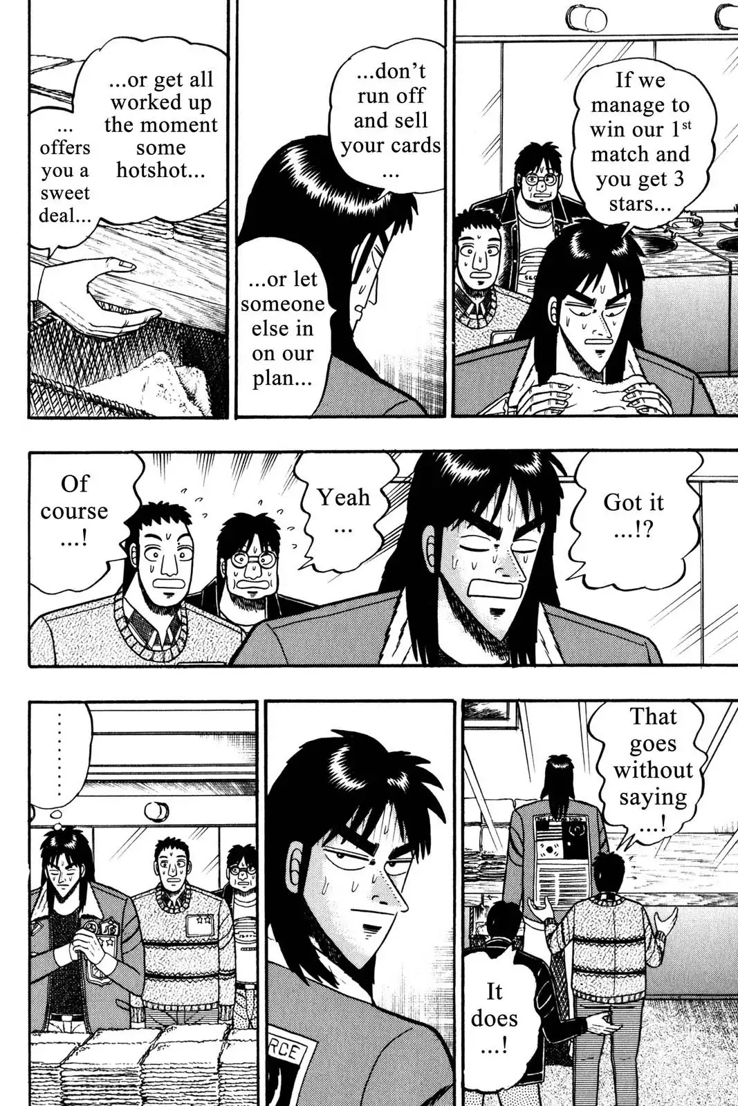 Gambling Apocalypse Kaiji - Kaiji Part 1 Chapter 35 page 3 - Chapter 35: Blessings and Curses