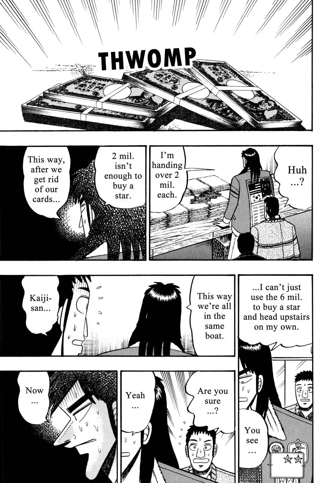 Gambling Apocalypse Kaiji - Kaiji Part 1 Chapter 35 page 4 - Chapter 35: Blessings and Curses