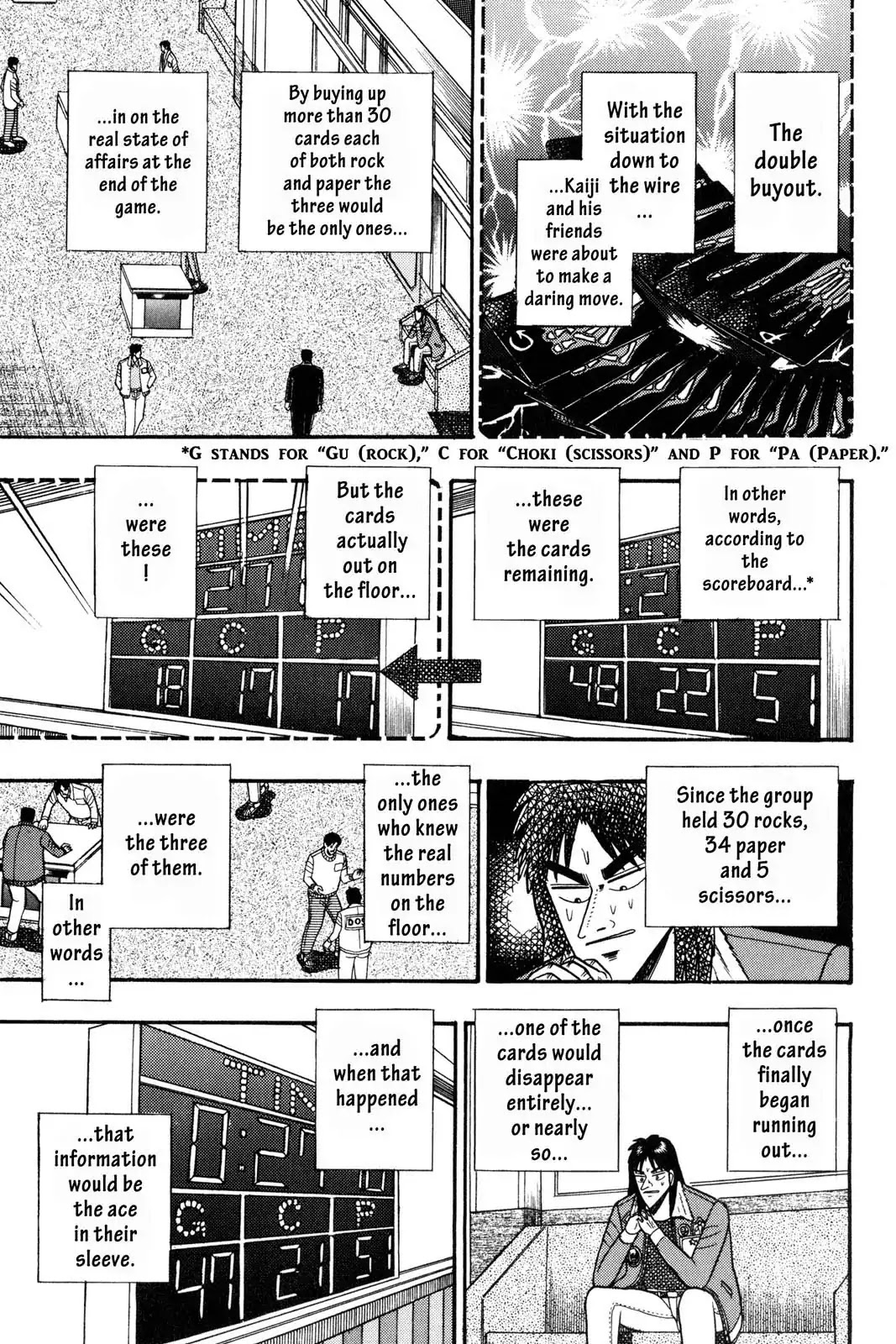 Gambling Apocalypse Kaiji - Kaiji Part 1 Chapter 35 page 8 - Chapter 35: Blessings and Curses