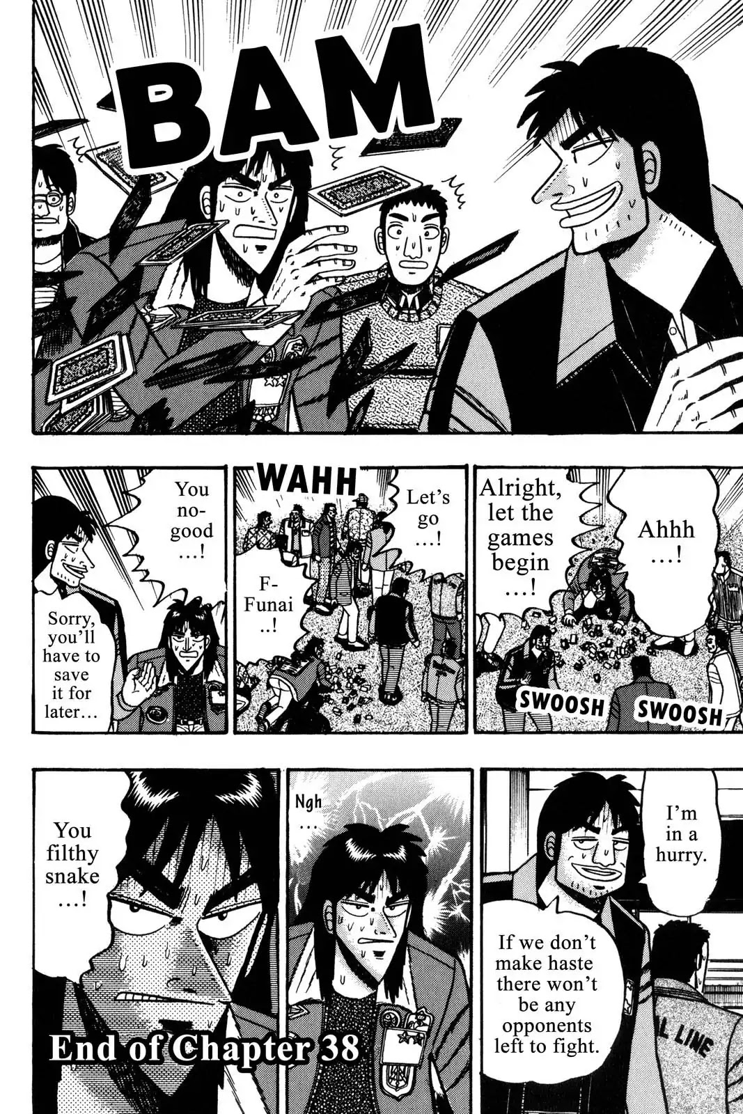 Gambling Apocalypse Kaiji - Kaiji Part 1 Chapter 38 page 16 - Chapter 38: Up In Smoke