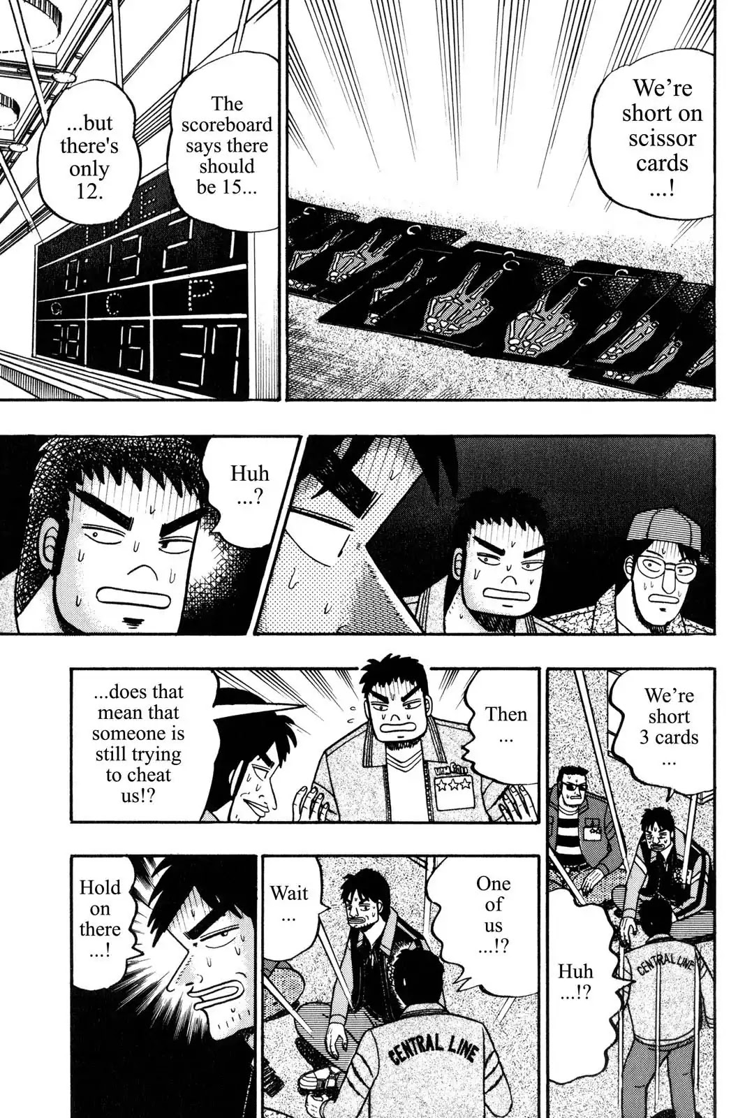 Gambling Apocalypse Kaiji - Kaiji Part 1 Chapter 38 page 7 - Chapter 38: Up In Smoke