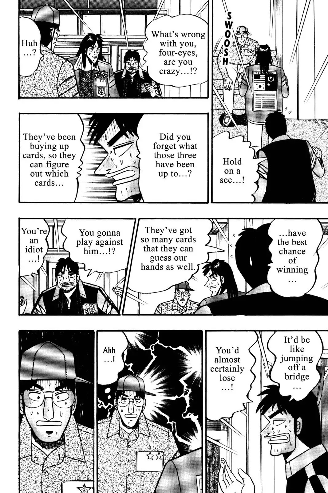 Gambling Apocalypse Kaiji - Kaiji Part 1 Chapter 39 page 15 - Chapter 39: Survival Of The Fittest