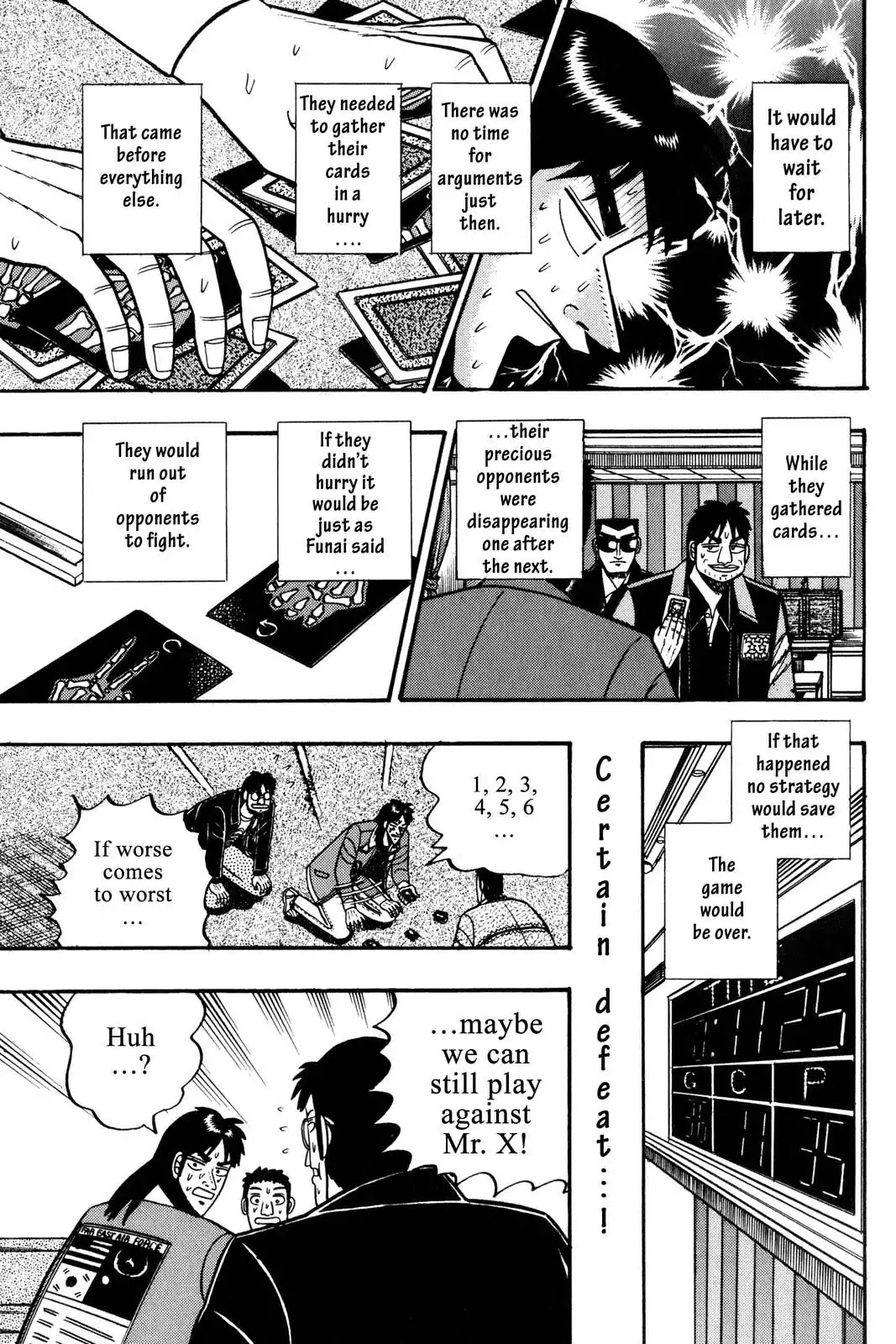 Gambling Apocalypse Kaiji - Kaiji Part 1 Chapter 39 page 3 - Chapter 39: Survival Of The Fittest