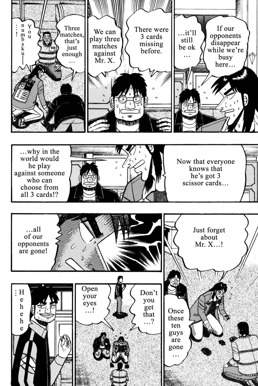 Gambling Apocalypse Kaiji - Kaiji Part 1 Chapter 39 page 4 - Chapter 39: Survival Of The Fittest