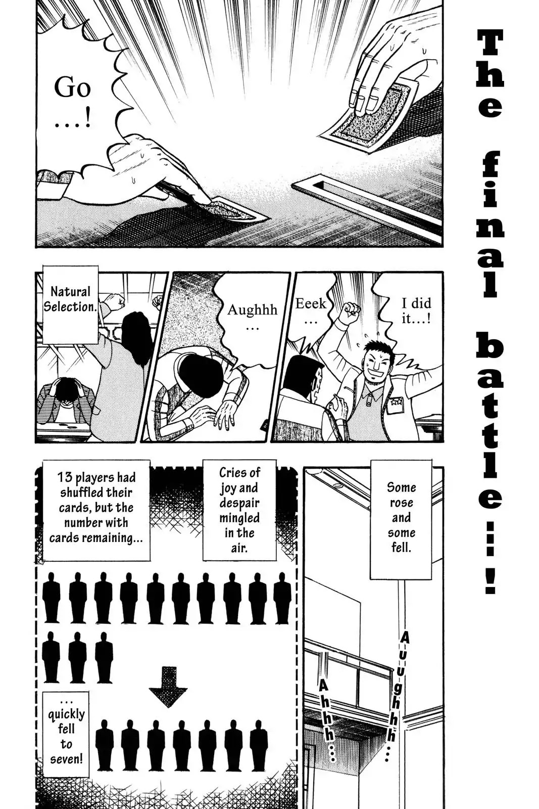 Gambling Apocalypse Kaiji - Kaiji Part 1 Chapter 39 page 6 - Chapter 39: Survival Of The Fittest