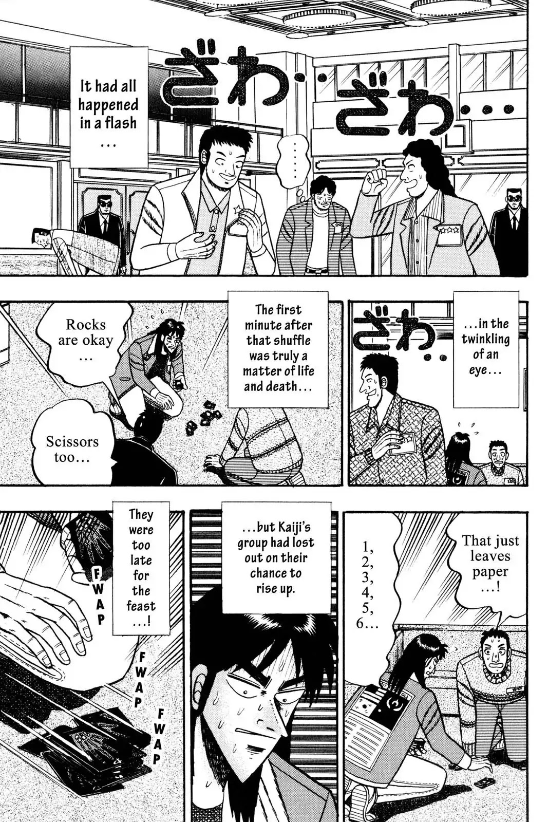 Gambling Apocalypse Kaiji - Kaiji Part 1 Chapter 39 page 7 - Chapter 39: Survival Of The Fittest