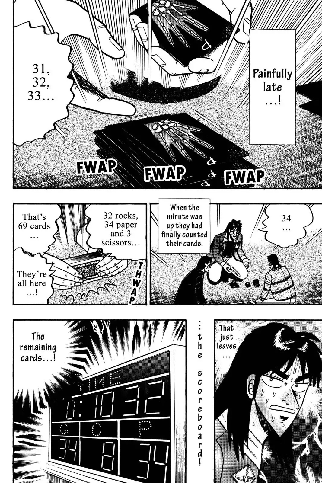 Gambling Apocalypse Kaiji - Kaiji Part 1 Chapter 39 page 8 - Chapter 39: Survival Of The Fittest