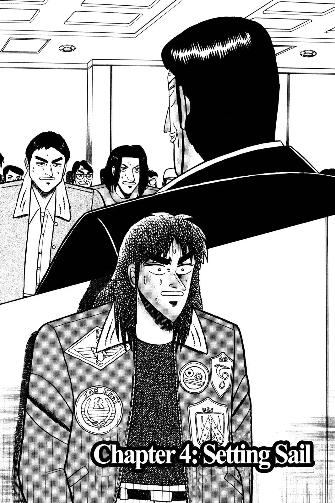 Gambling Apocalypse Kaiji - Kaiji Part 1 Chapter 4 page 1 - Chapter 4: Setting Sail