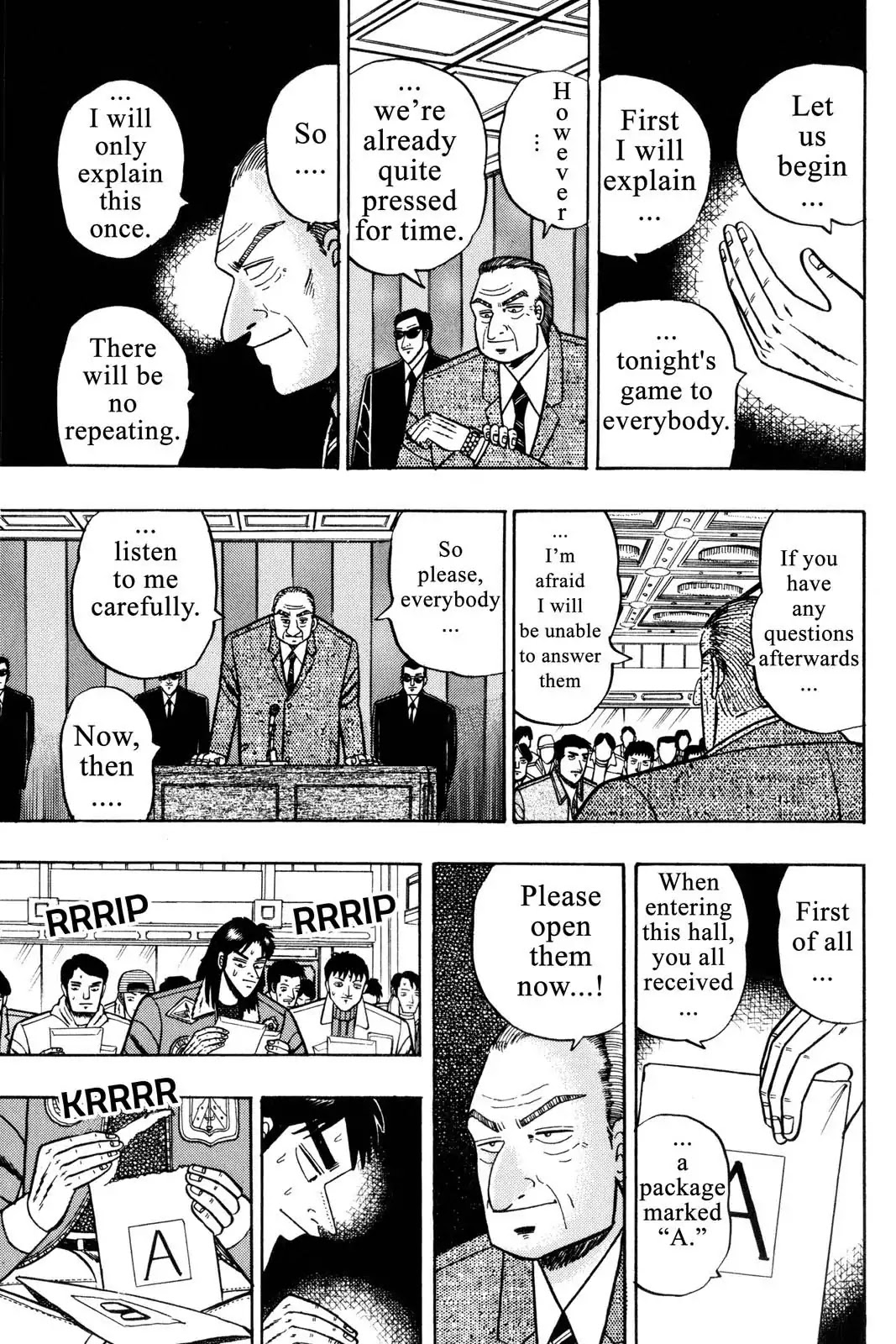 Gambling Apocalypse Kaiji - Kaiji Part 1 Chapter 4 page 12 - Chapter 4: Setting Sail
