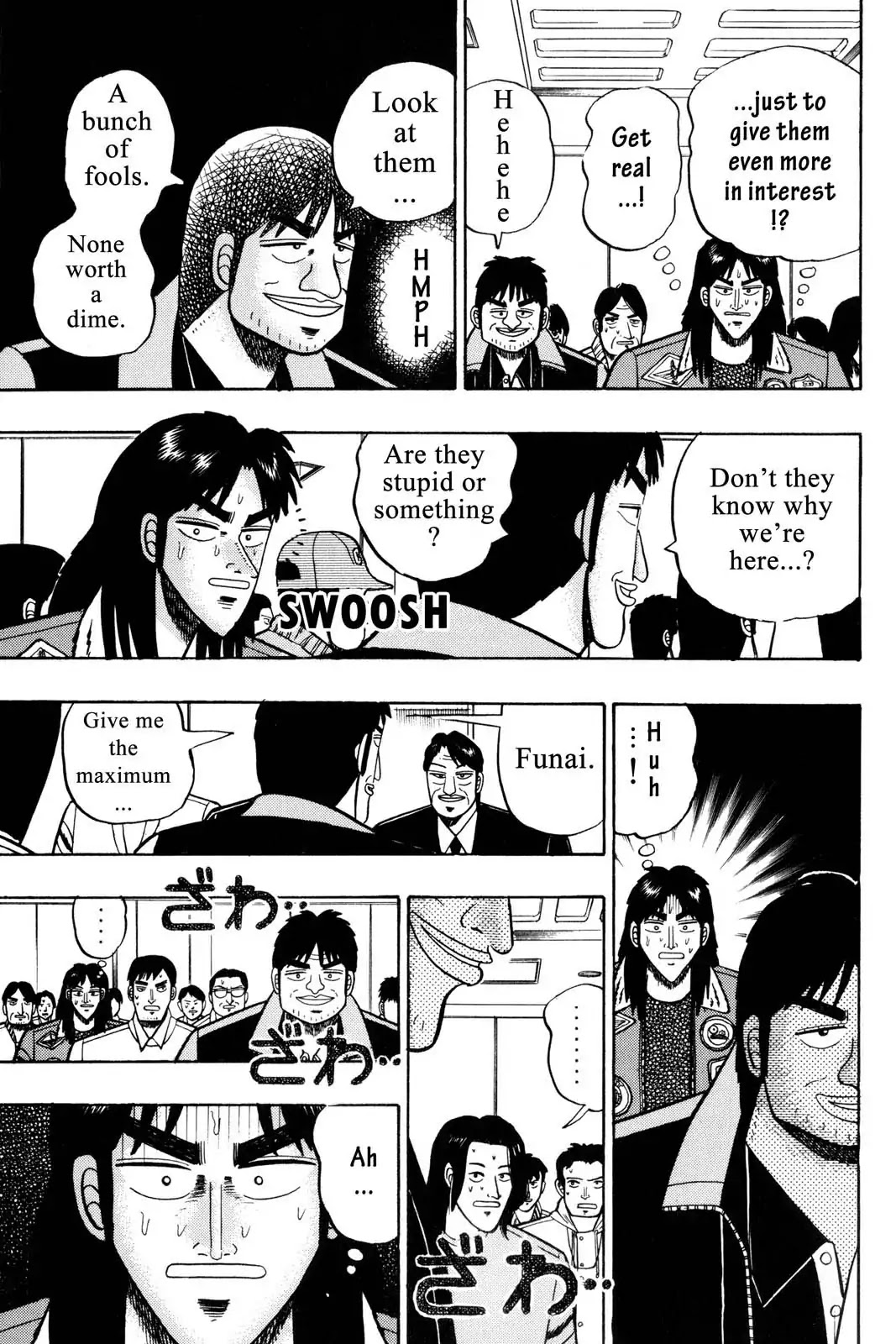 Gambling Apocalypse Kaiji - Kaiji Part 1 Chapter 4 page 5 - Chapter 4: Setting Sail