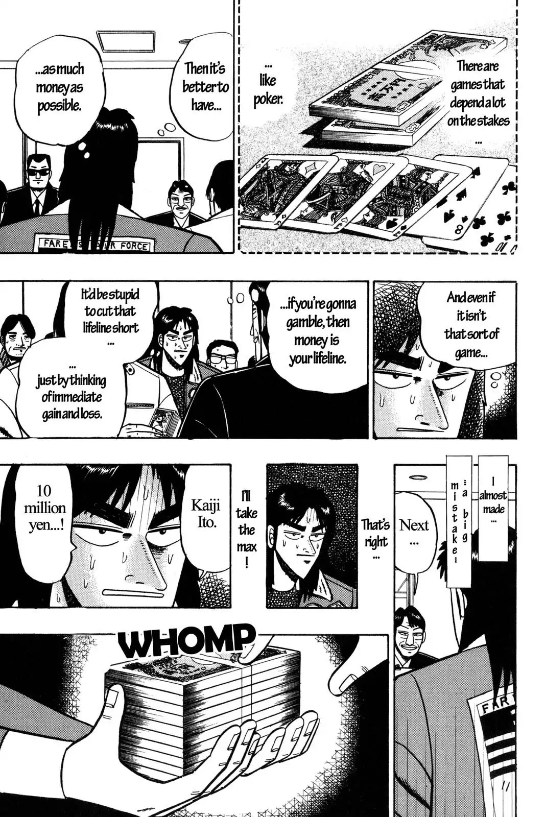 Gambling Apocalypse Kaiji - Kaiji Part 1 Chapter 4 page 7 - Chapter 4: Setting Sail