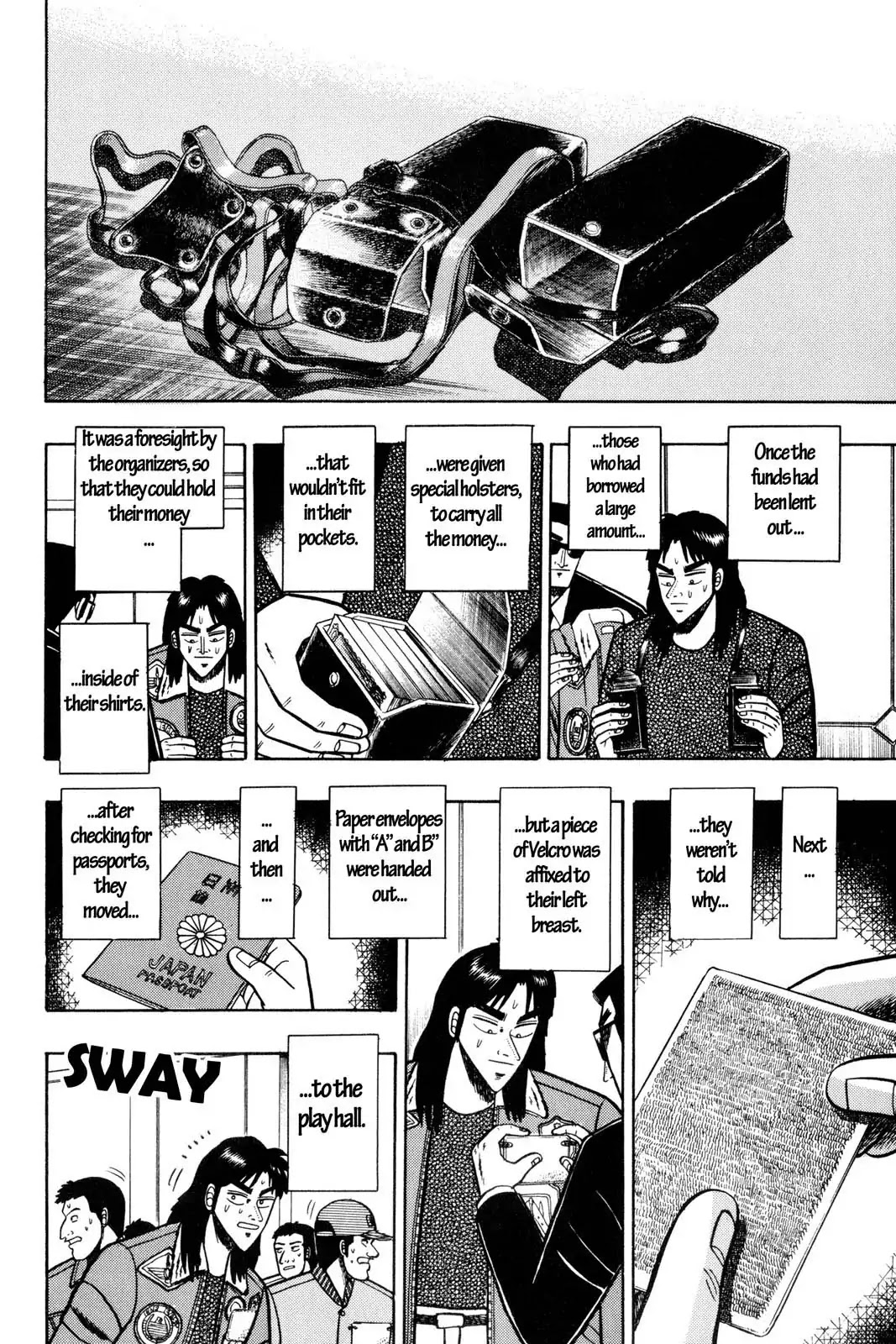 Gambling Apocalypse Kaiji - Kaiji Part 1 Chapter 4 page 8 - Chapter 4: Setting Sail