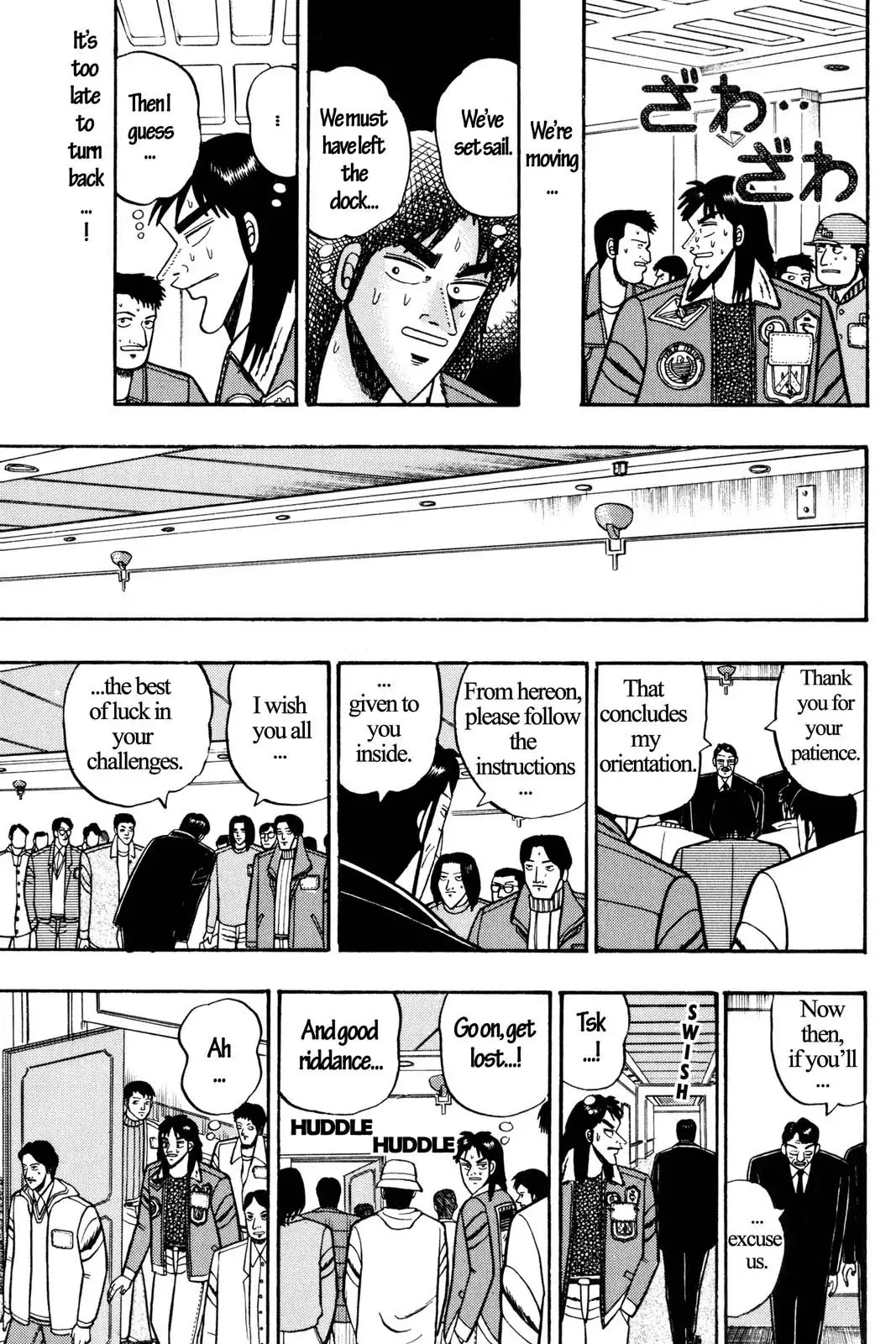 Gambling Apocalypse Kaiji - Kaiji Part 1 Chapter 4 page 9 - Chapter 4: Setting Sail