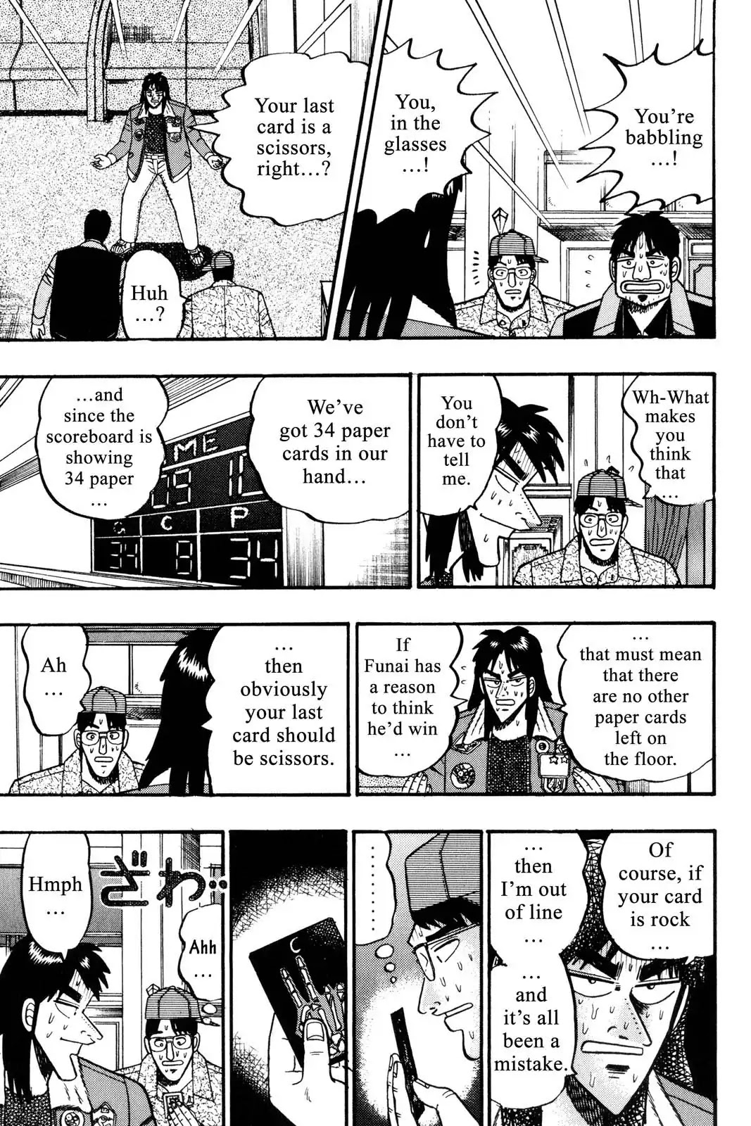 Gambling Apocalypse Kaiji - Kaiji Part 1 Chapter 40 page 10 - Chapter 40: Exposed