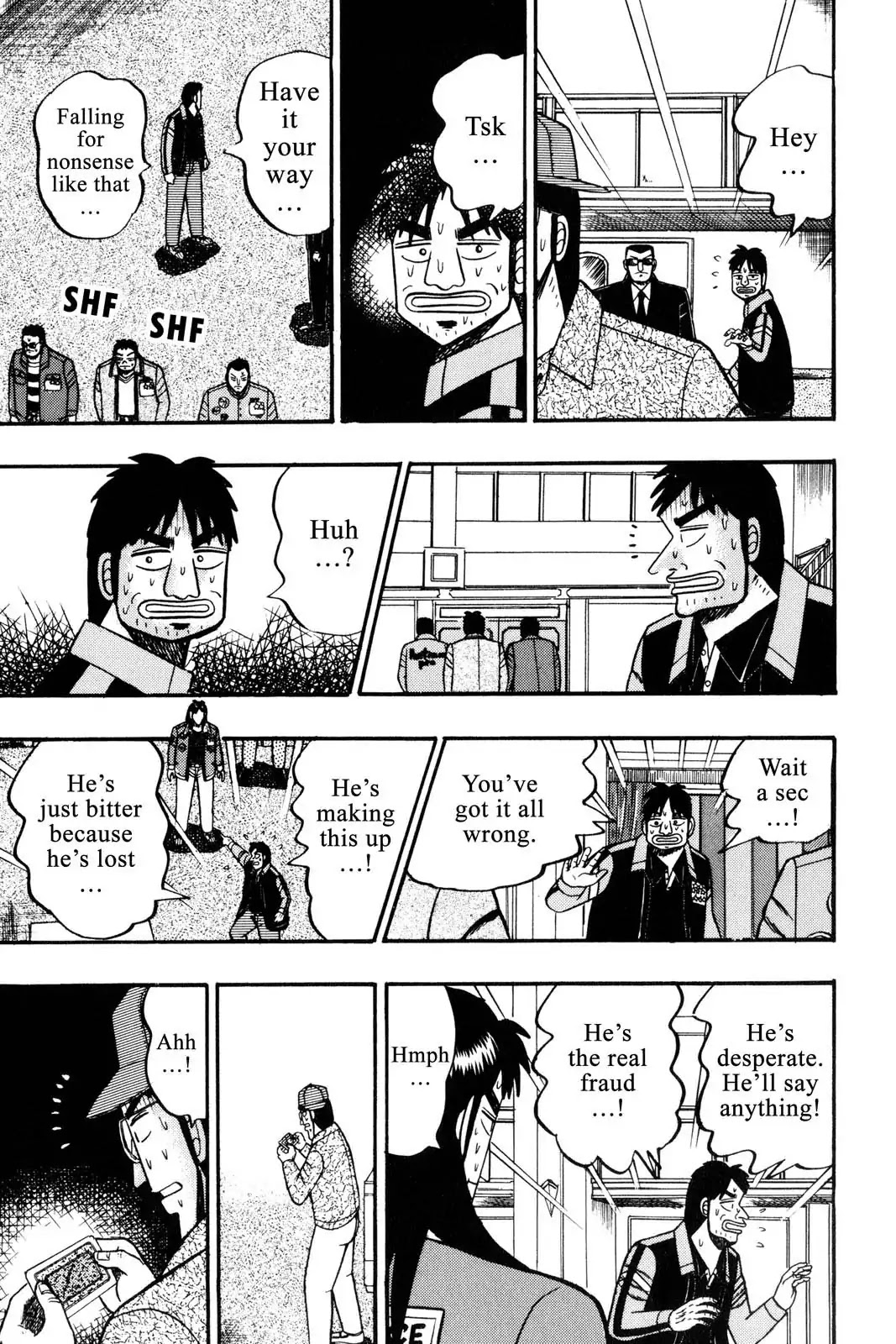 Gambling Apocalypse Kaiji - Kaiji Part 1 Chapter 40 page 14 - Chapter 40: Exposed