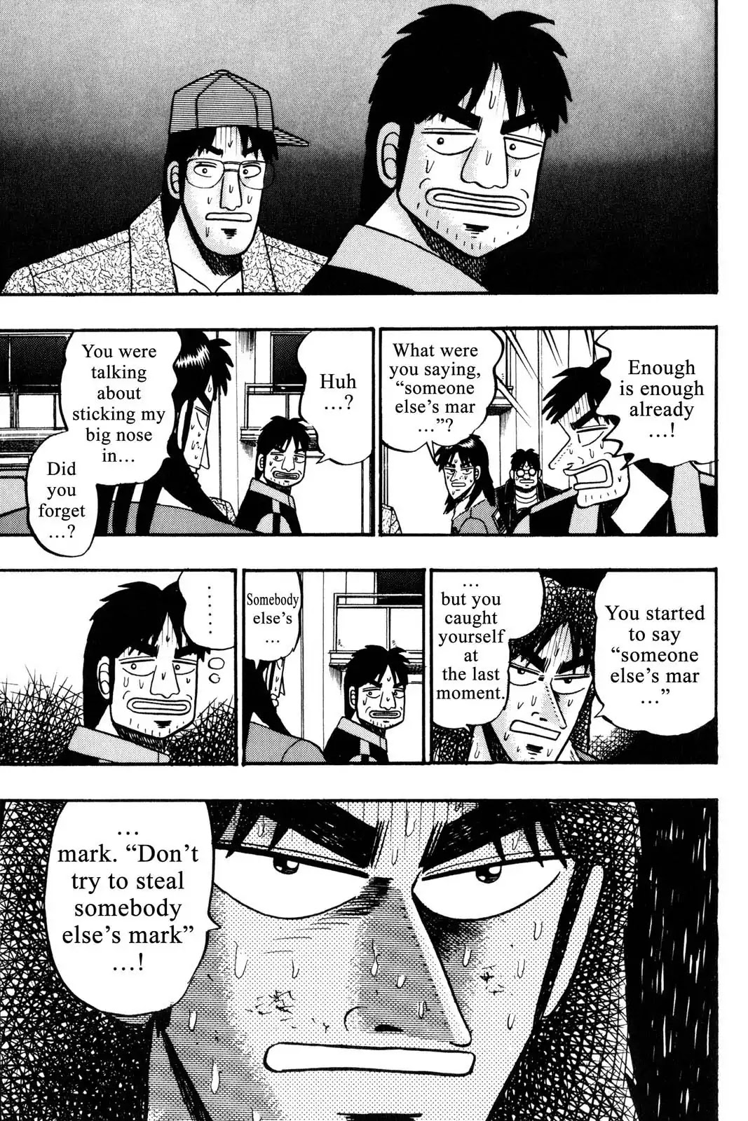 Gambling Apocalypse Kaiji - Kaiji Part 1 Chapter 40 page 8 - Chapter 40: Exposed