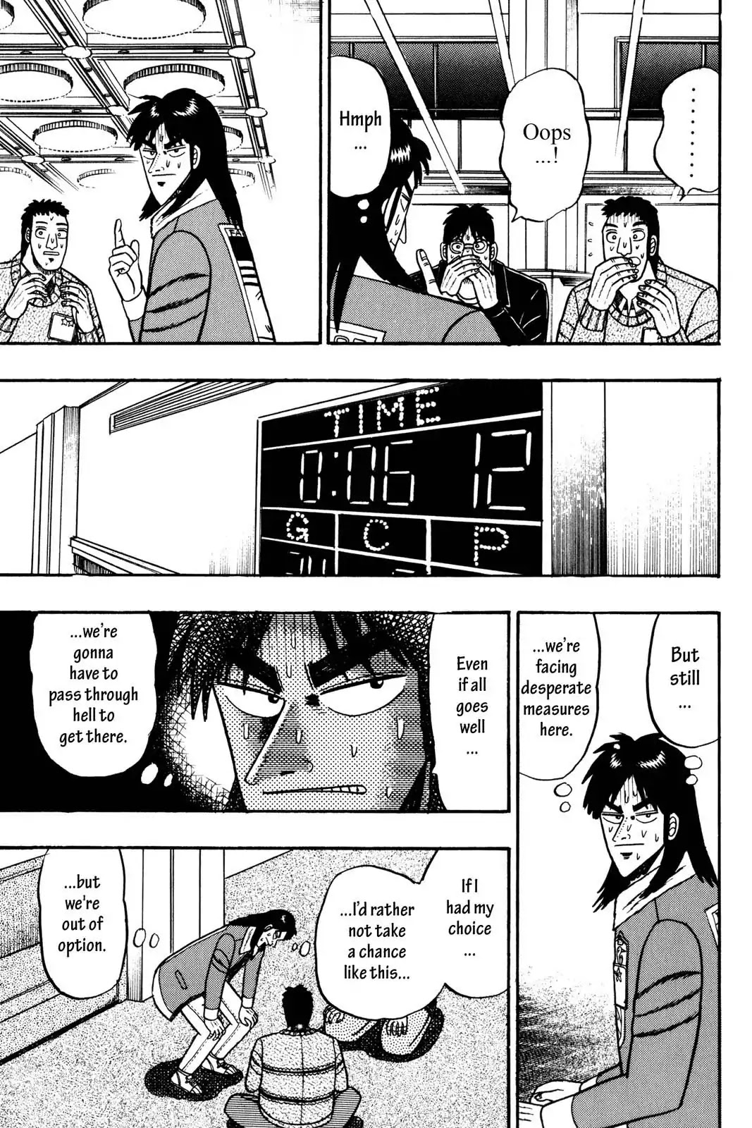 Gambling Apocalypse Kaiji - Kaiji Part 1 Chapter 43 page 12 - Chapter 43: Determination