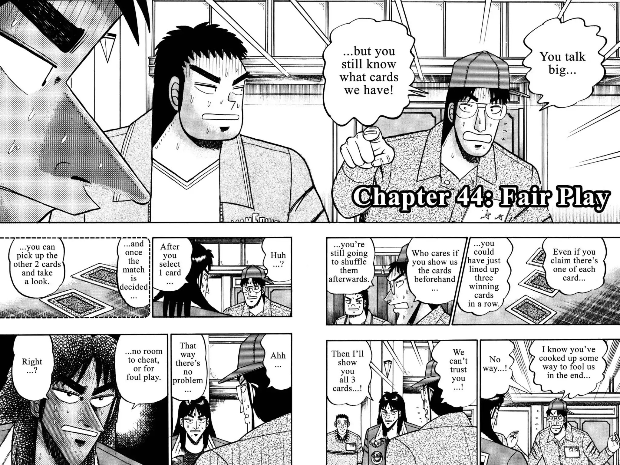 Gambling Apocalypse Kaiji - Kaiji Part 1 Chapter 44 page 2 - Chapter 44: Fair Play