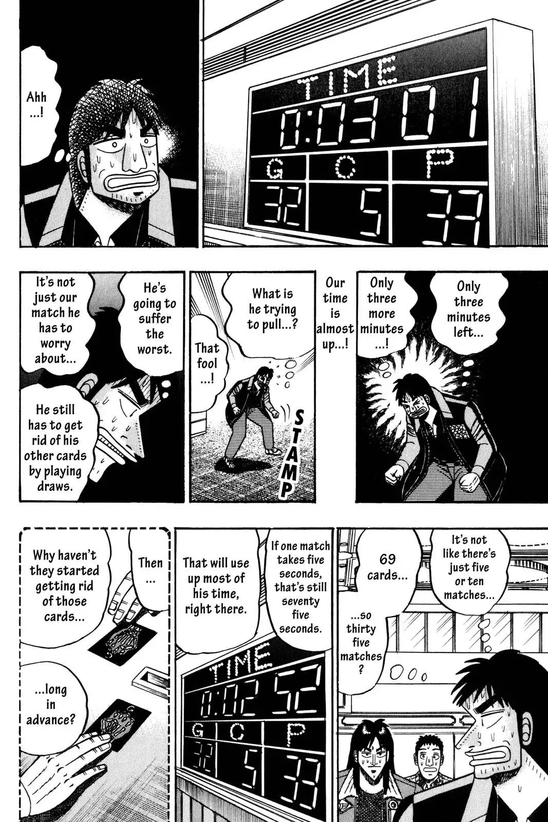 Gambling Apocalypse Kaiji - Kaiji Part 1 Chapter 46 page 12 - Chapter 46: Into The Fire