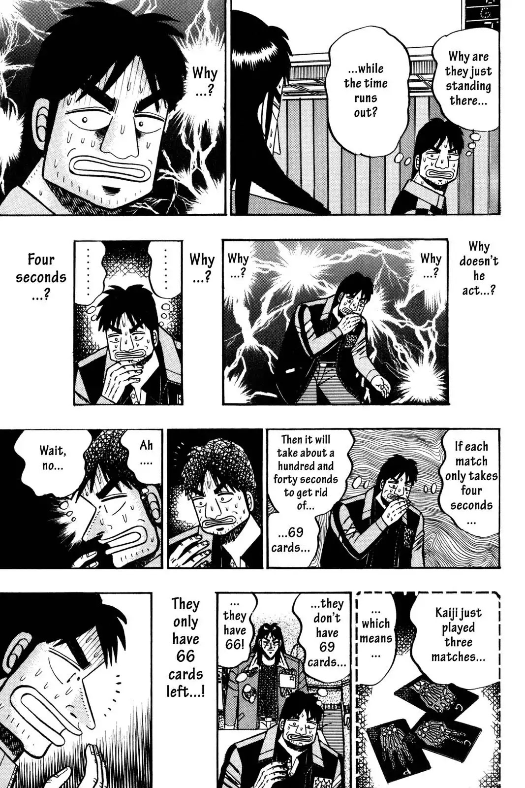 Gambling Apocalypse Kaiji - Kaiji Part 1 Chapter 46 page 13 - Chapter 46: Into The Fire