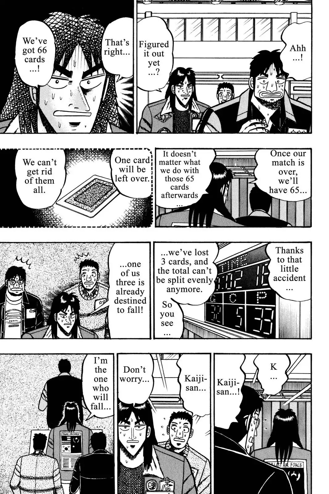 Gambling Apocalypse Kaiji - Kaiji Part 1 Chapter 46 page 15 - Chapter 46: Into The Fire