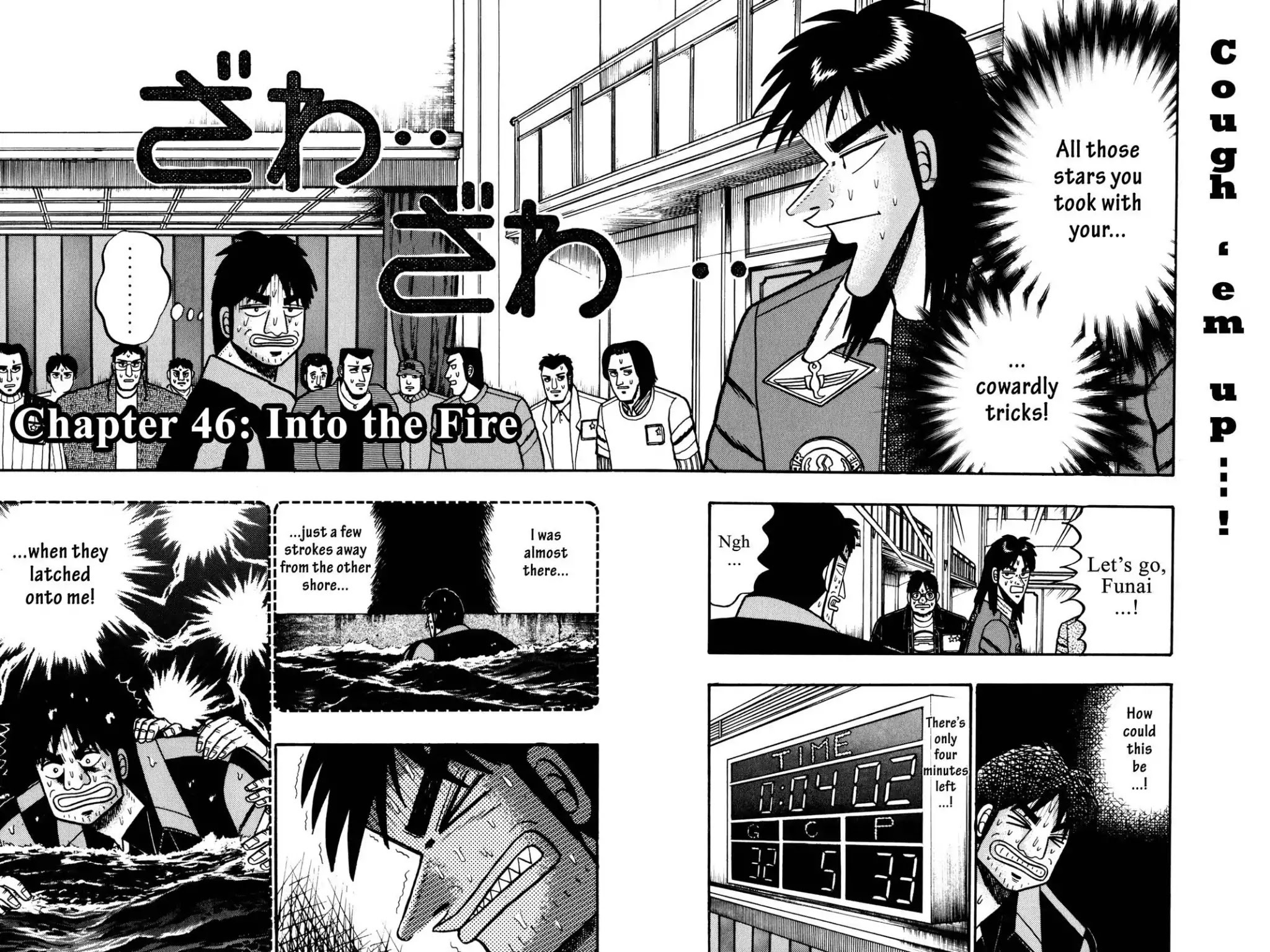 Gambling Apocalypse Kaiji - Kaiji Part 1 Chapter 46 page 2 - Chapter 46: Into The Fire