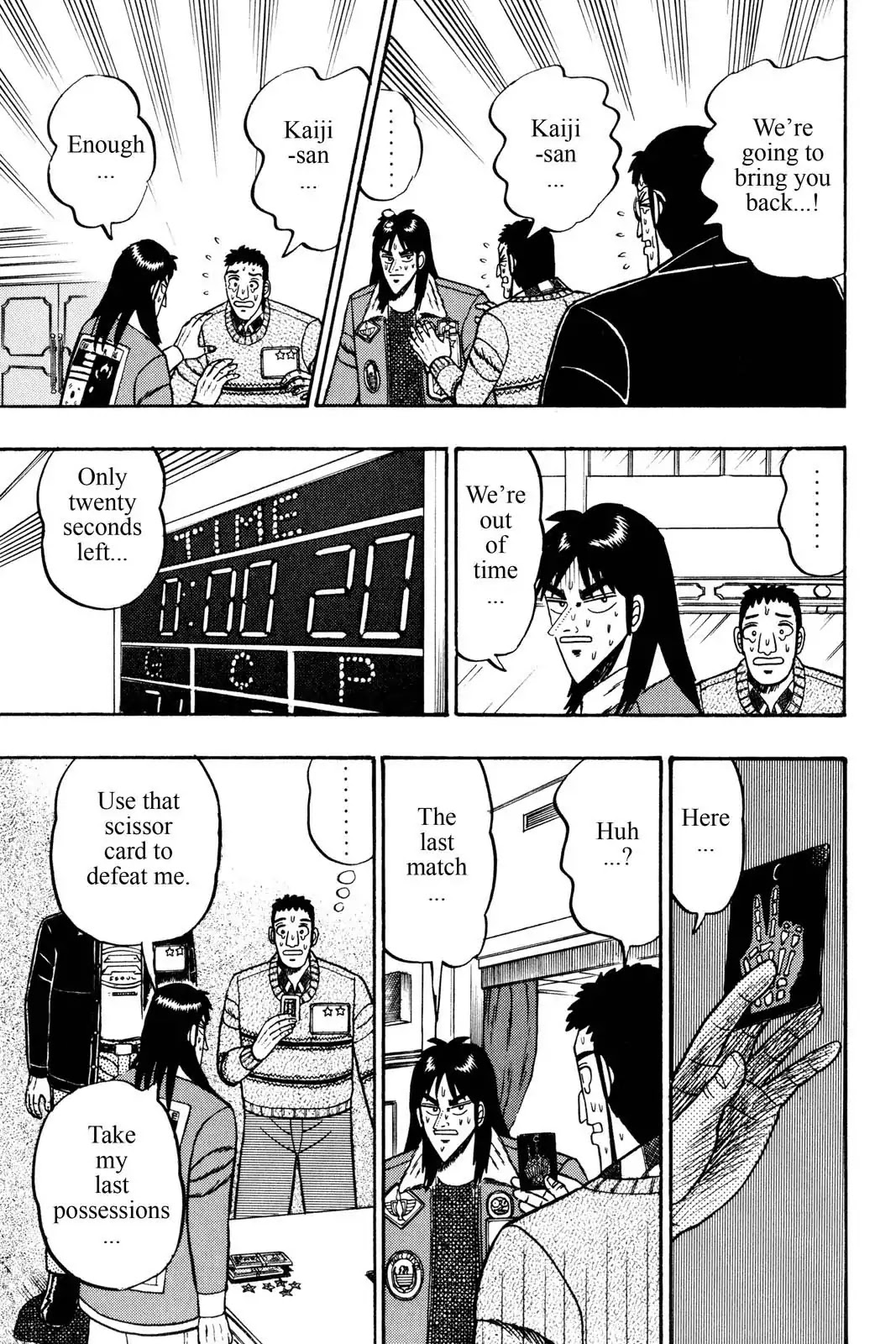 Gambling Apocalypse Kaiji - Kaiji Part 1 Chapter 47 page 15 - Chapter 47: Bringing Down The Hammer