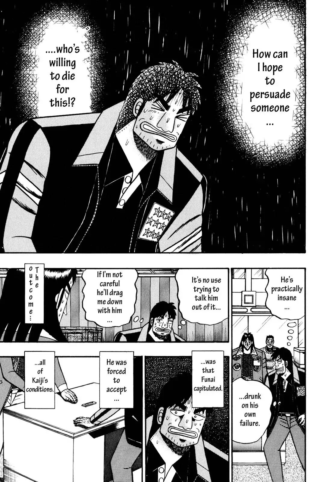 Gambling Apocalypse Kaiji - Kaiji Part 1 Chapter 47 page 4 - Chapter 47: Bringing Down The Hammer