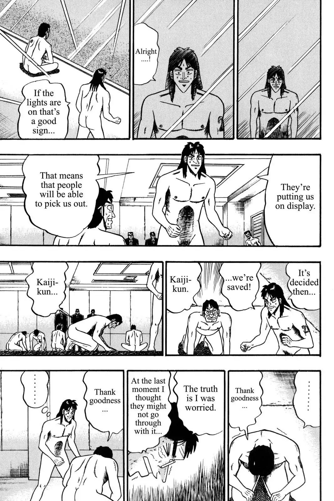 Gambling Apocalypse Kaiji - Kaiji Part 1 Chapter 49 page 15 - Chapter 49: Speechless