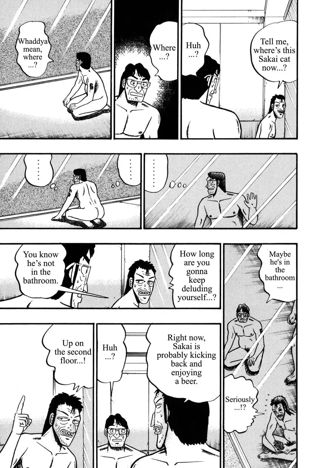 Gambling Apocalypse Kaiji - Kaiji Part 1 Chapter 49 page 17 - Chapter 49: Speechless