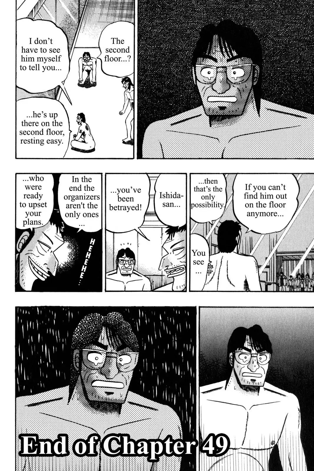Gambling Apocalypse Kaiji - Kaiji Part 1 Chapter 49 page 18 - Chapter 49: Speechless