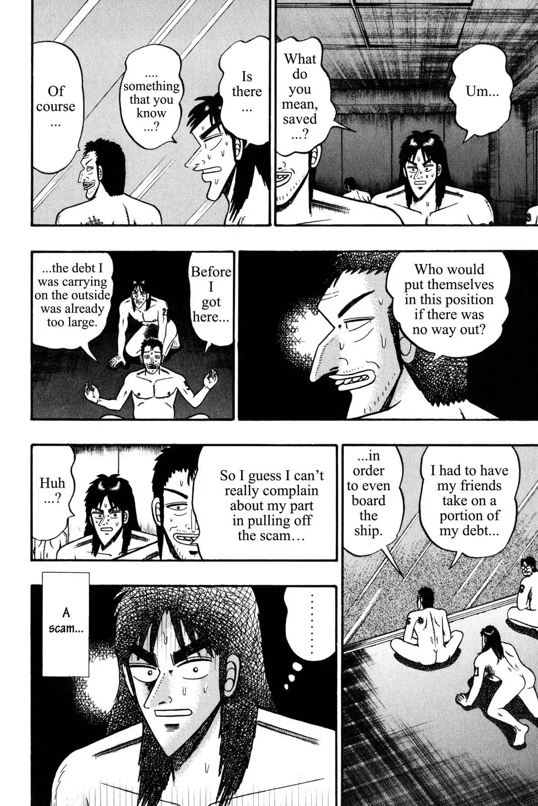 Gambling Apocalypse Kaiji - Kaiji Part 1 Chapter 49 page 2 - Chapter 49: Speechless