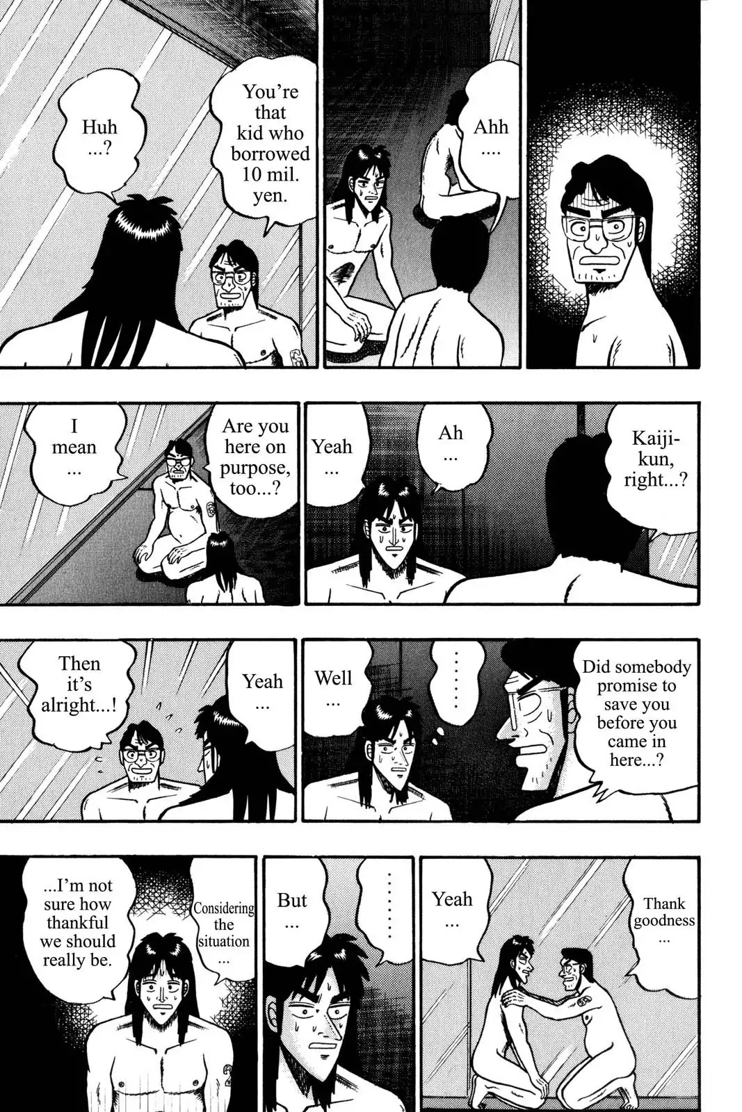 Gambling Apocalypse Kaiji - Kaiji Part 1 Chapter 49 page 5 - Chapter 49: Speechless