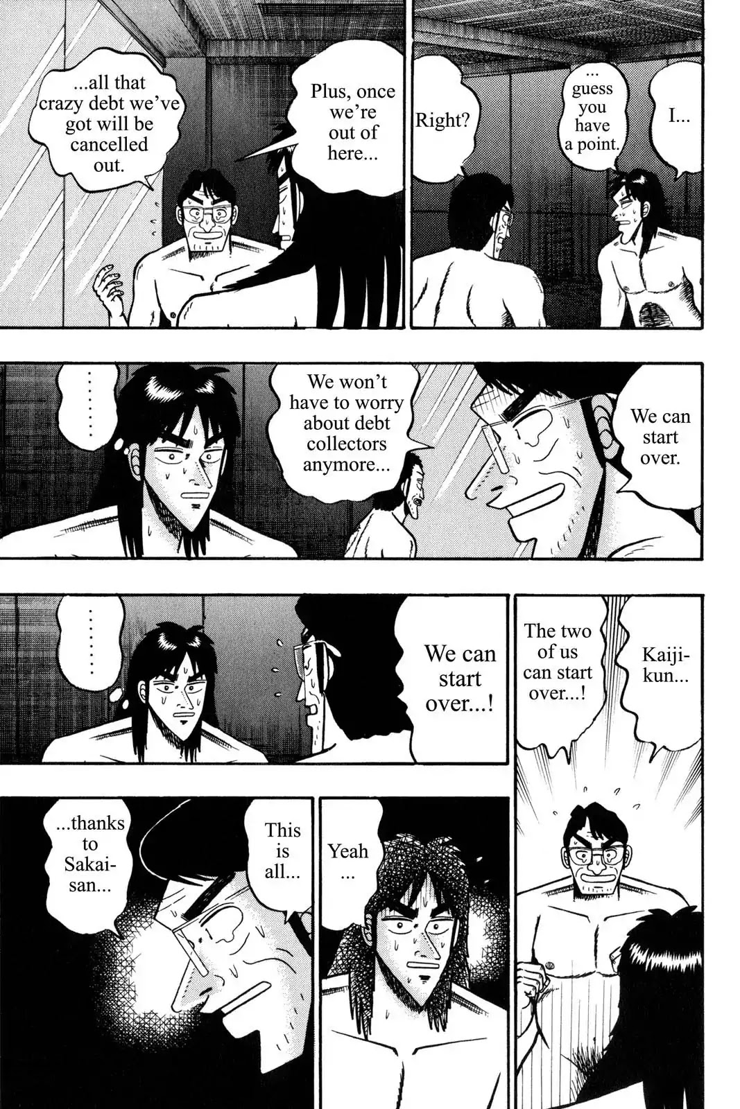 Gambling Apocalypse Kaiji - Kaiji Part 1 Chapter 49 page 7 - Chapter 49: Speechless