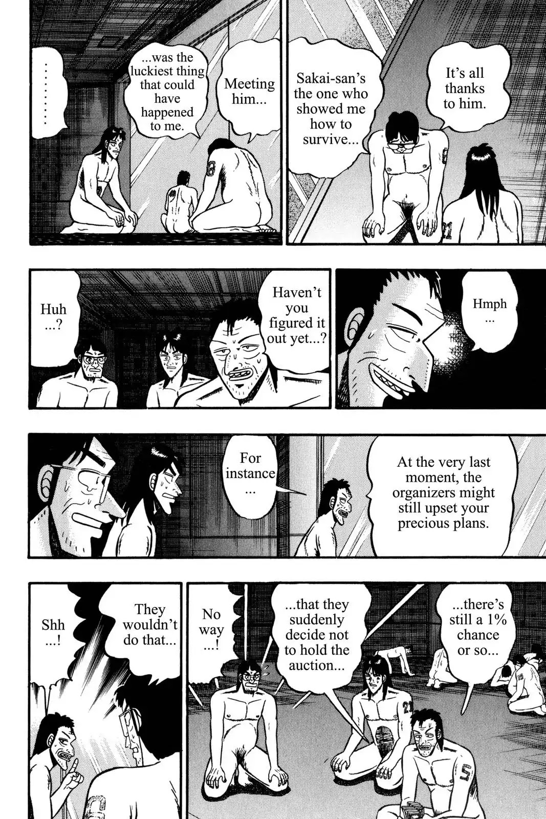 Gambling Apocalypse Kaiji - Kaiji Part 1 Chapter 49 page 8 - Chapter 49: Speechless